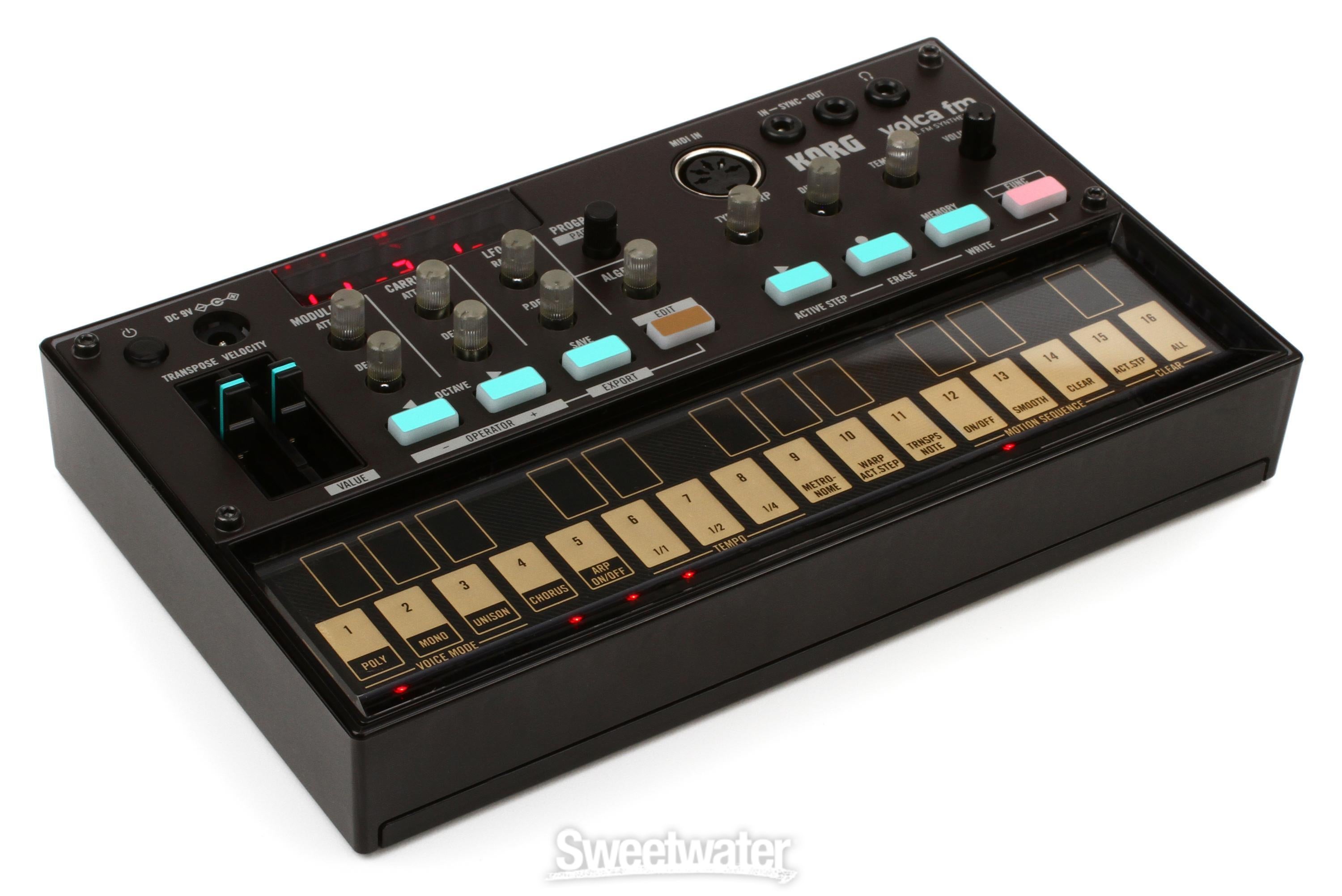 Korg Volca FM Synthesizer with Sequencer Reviews | Sweetwater