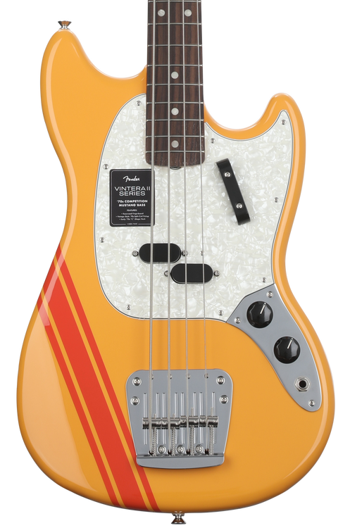 Fender Vintera II '70s Mustang Bass - Competition Orange with
