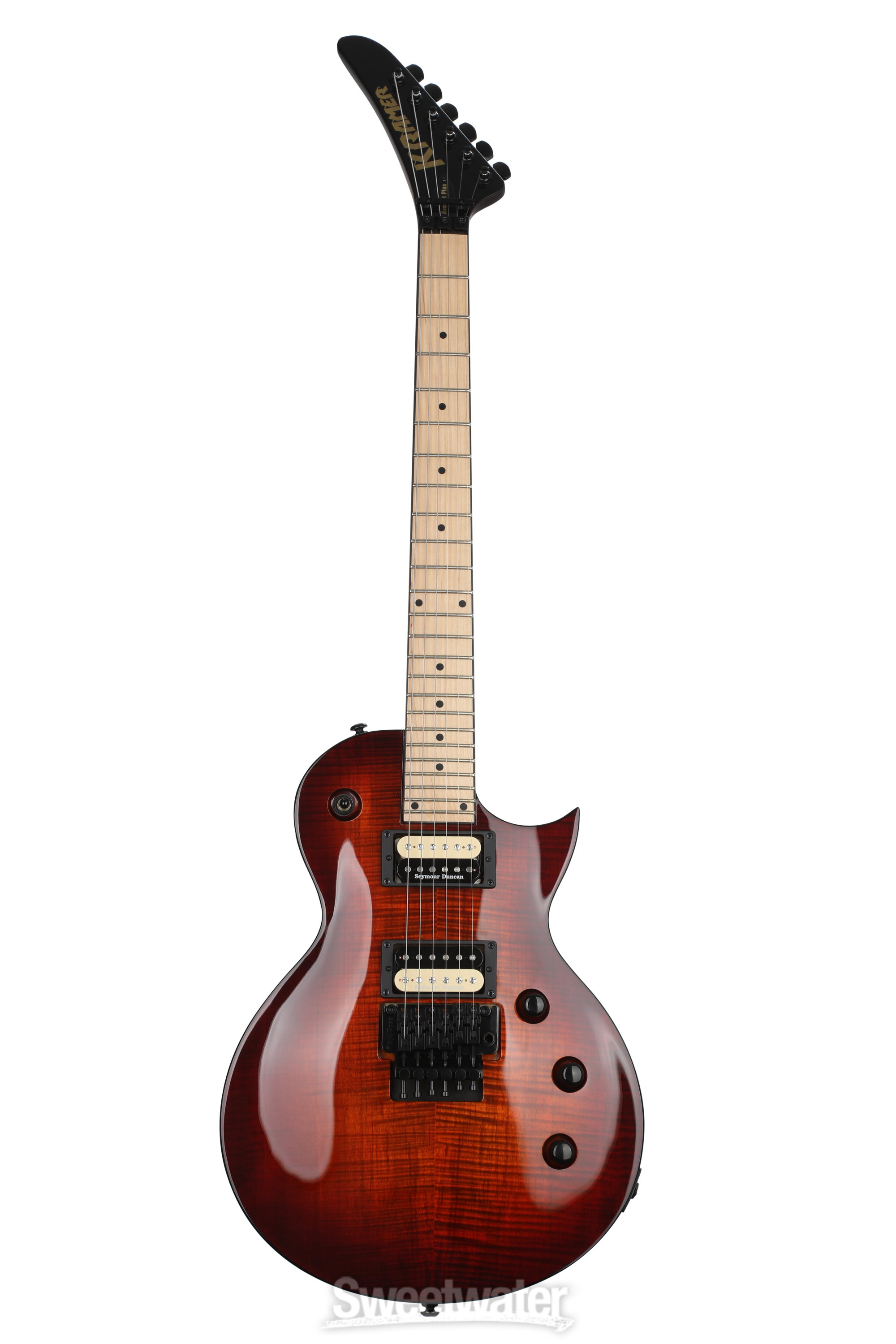 Kramer Assault Plus Electric Guitar - Bengal Burst | Sweetwater Kramer Assault Plus Electric Guitar - Bengal Burst | Sweetwater