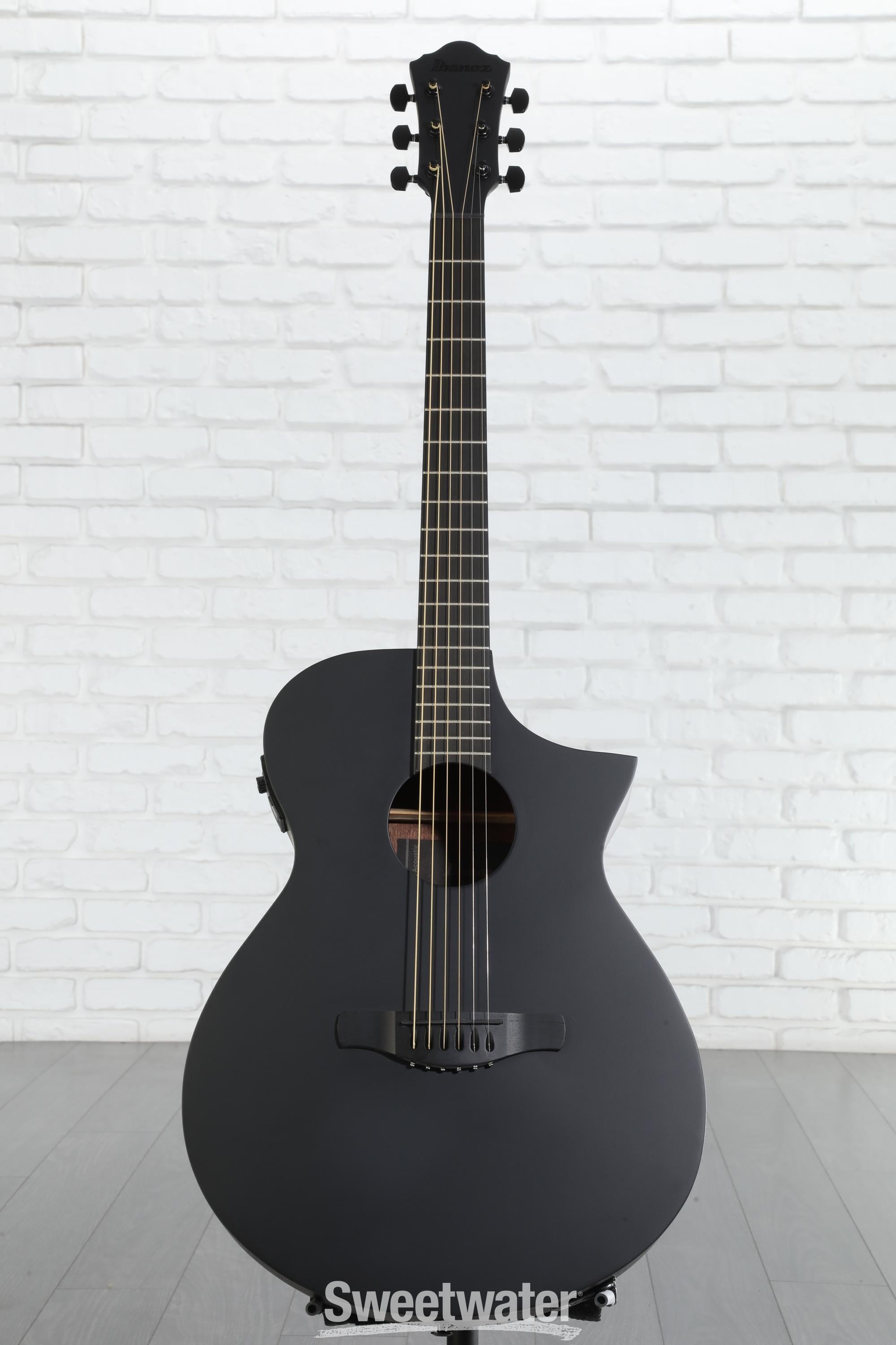 Ibanez AEWC621 Acoustic-electric Guitar - Black Out | Sweetwater