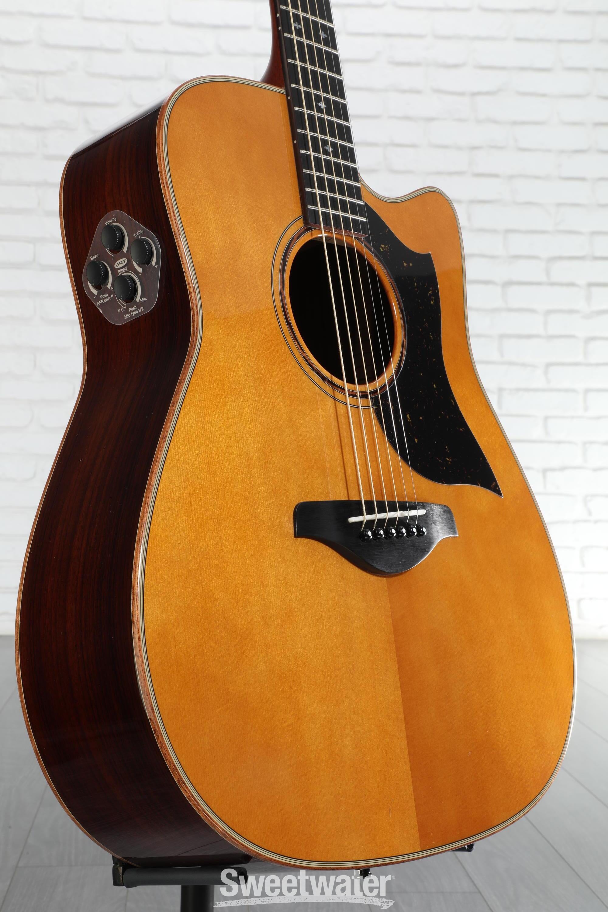 YAMAHA A5R ARE アコースティックギター A5R ARE Cutaway Acoustic-Electric Guitar - Yamaha USA