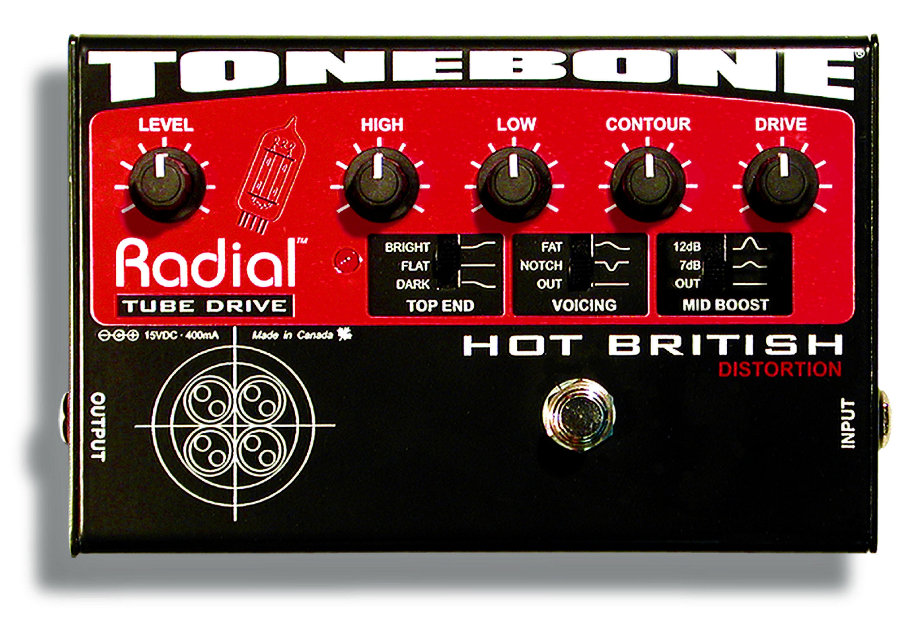 Radial Tonebone Hot British Distortion Pedal | Sweetwater