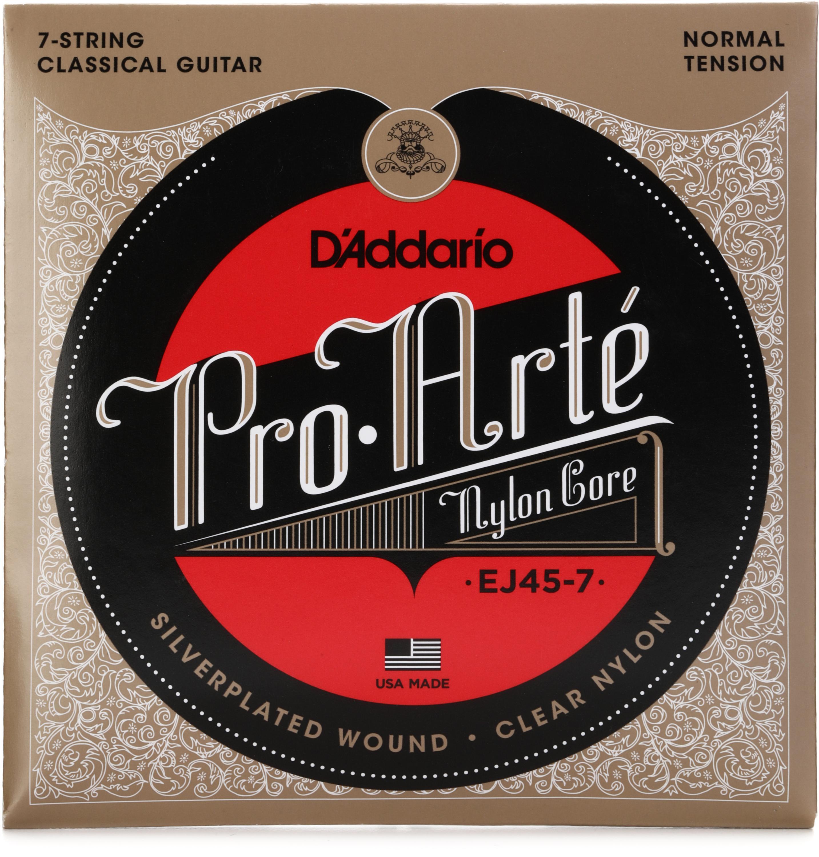 D'Addario EJ45-7 Pro-Arte 7-string Classical Guitar Strings