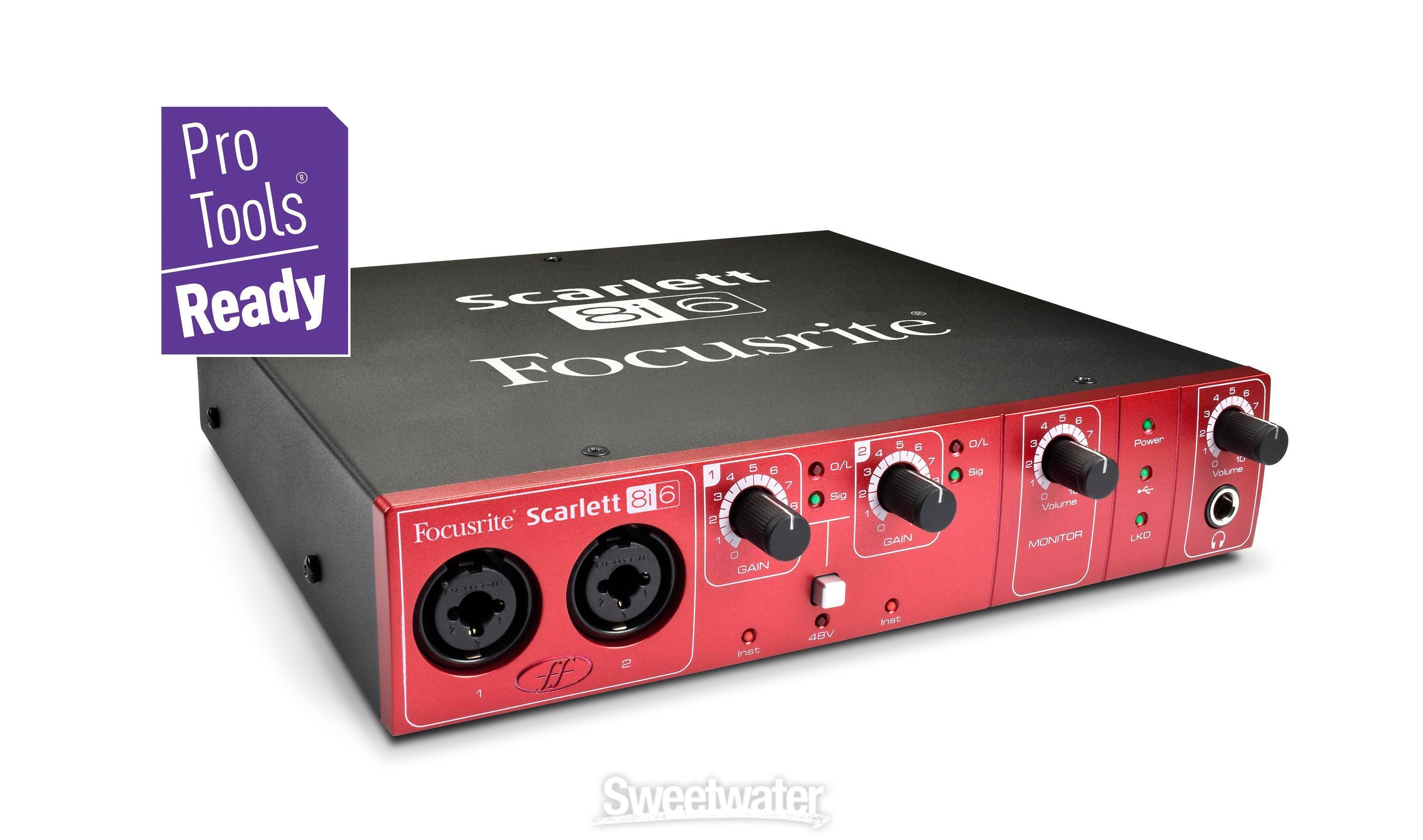 Focusrite Scarlett 8i6 | Sweetwater