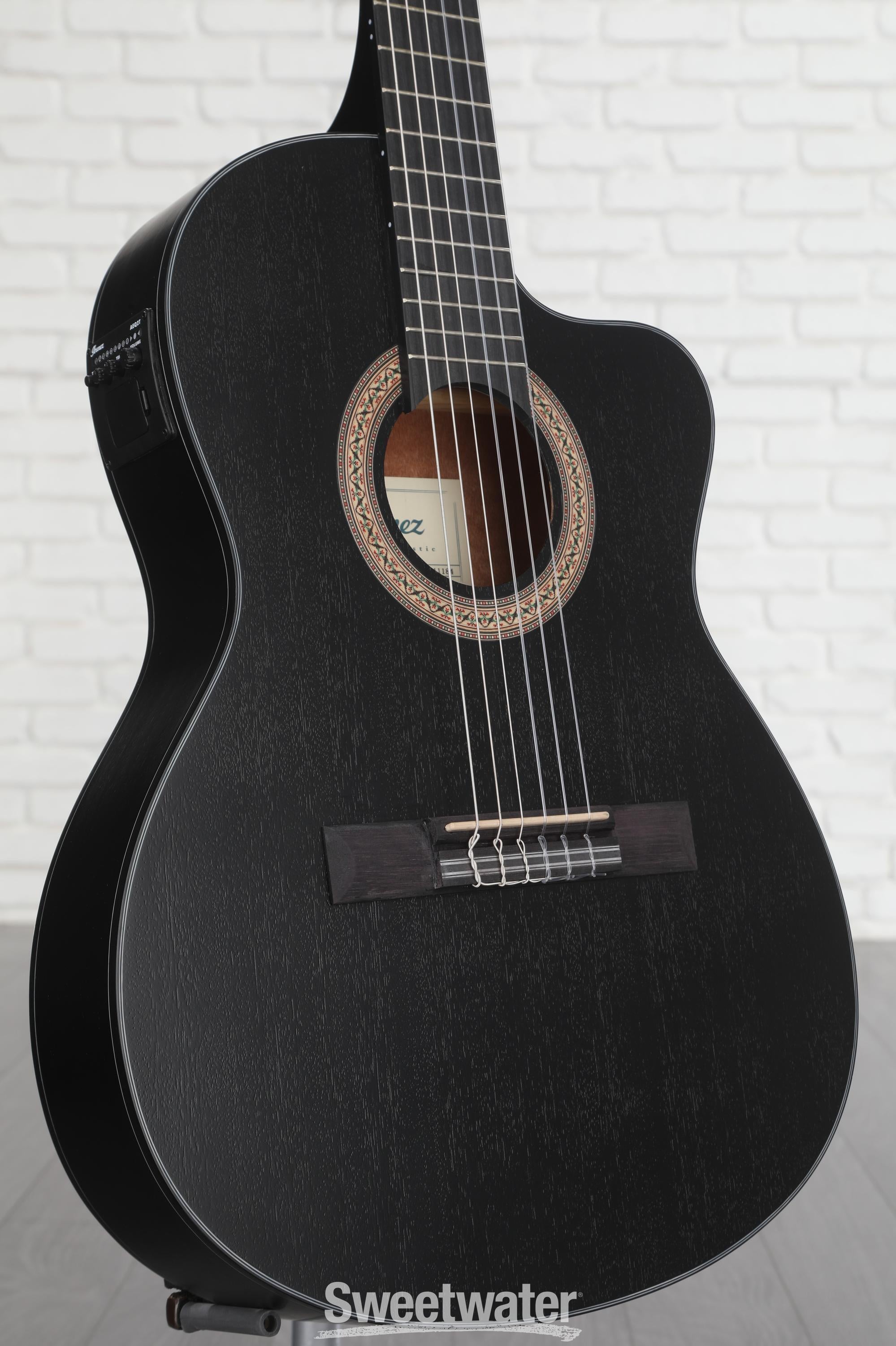 Ibanez エレクトリックアコースティックベース ブラック Ibanez SR400EPBDX Electric Bass Tropical Seafloor Burst