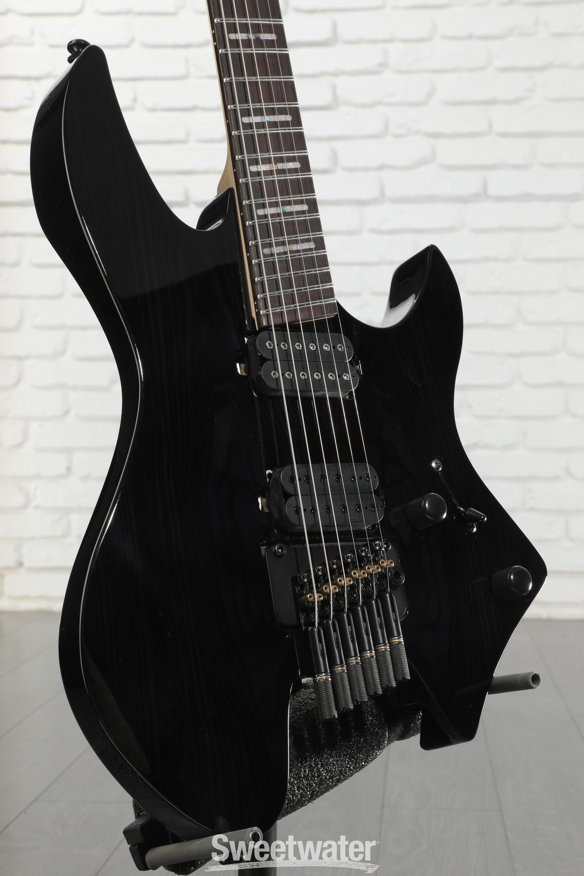 Sire Larry Carlton X6 Headless Electric Guitar - Transparent Black