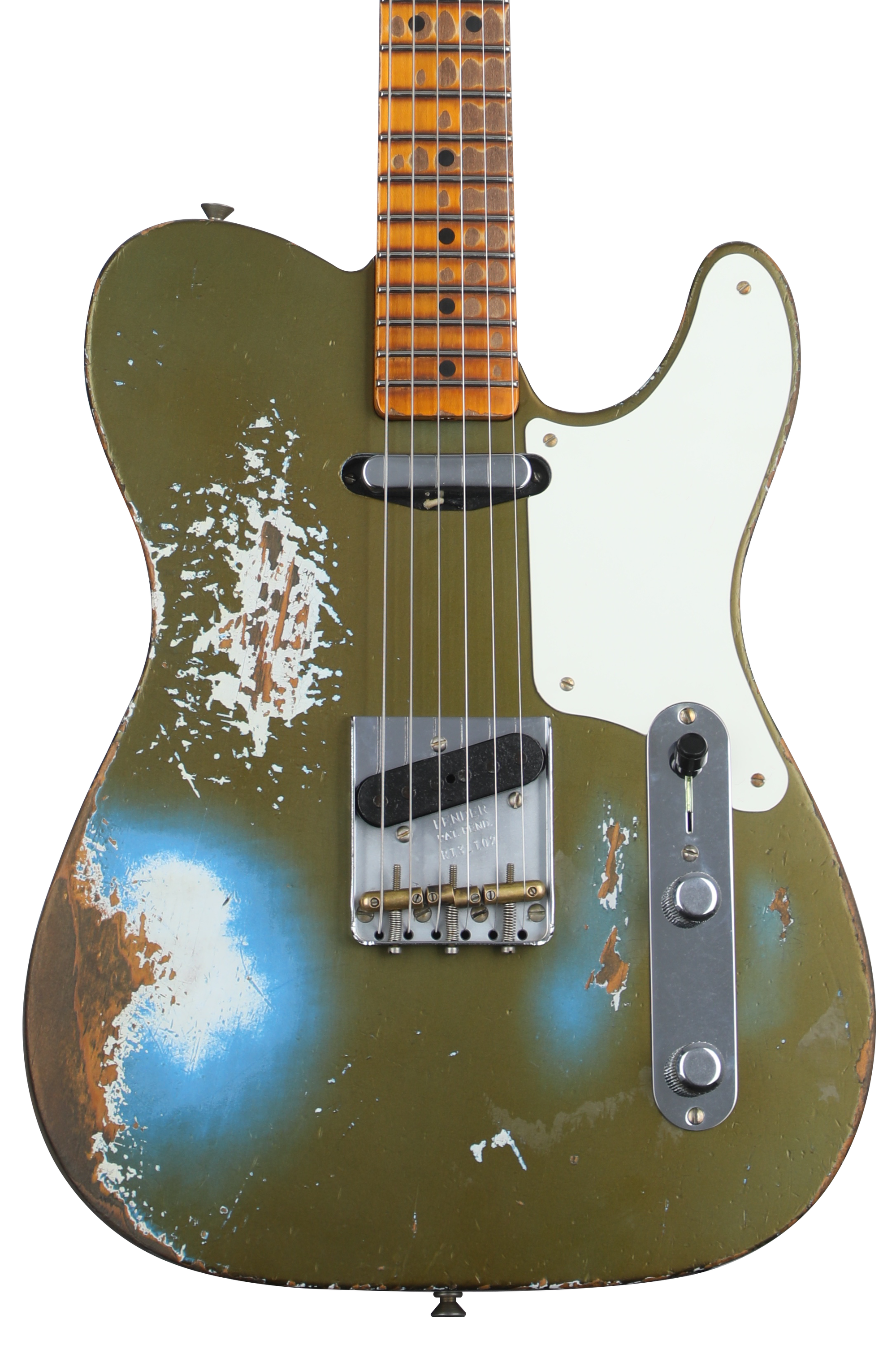 フェンダーカスタムショップ Double Esquire ジャーニーマンレリック Fender Custom Shop Limited-edition Roasted Pine Double Esquire