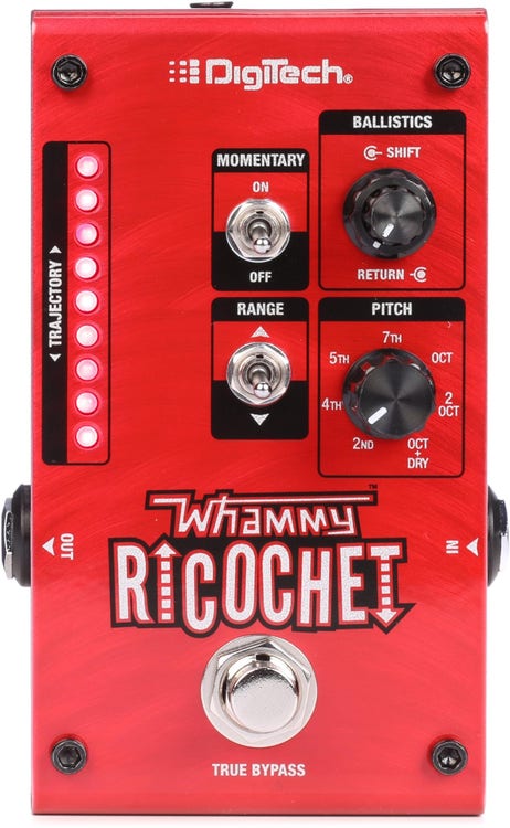 DigiTech Whammy Ricochet Pitch Shift Pedal | Sweetwater 