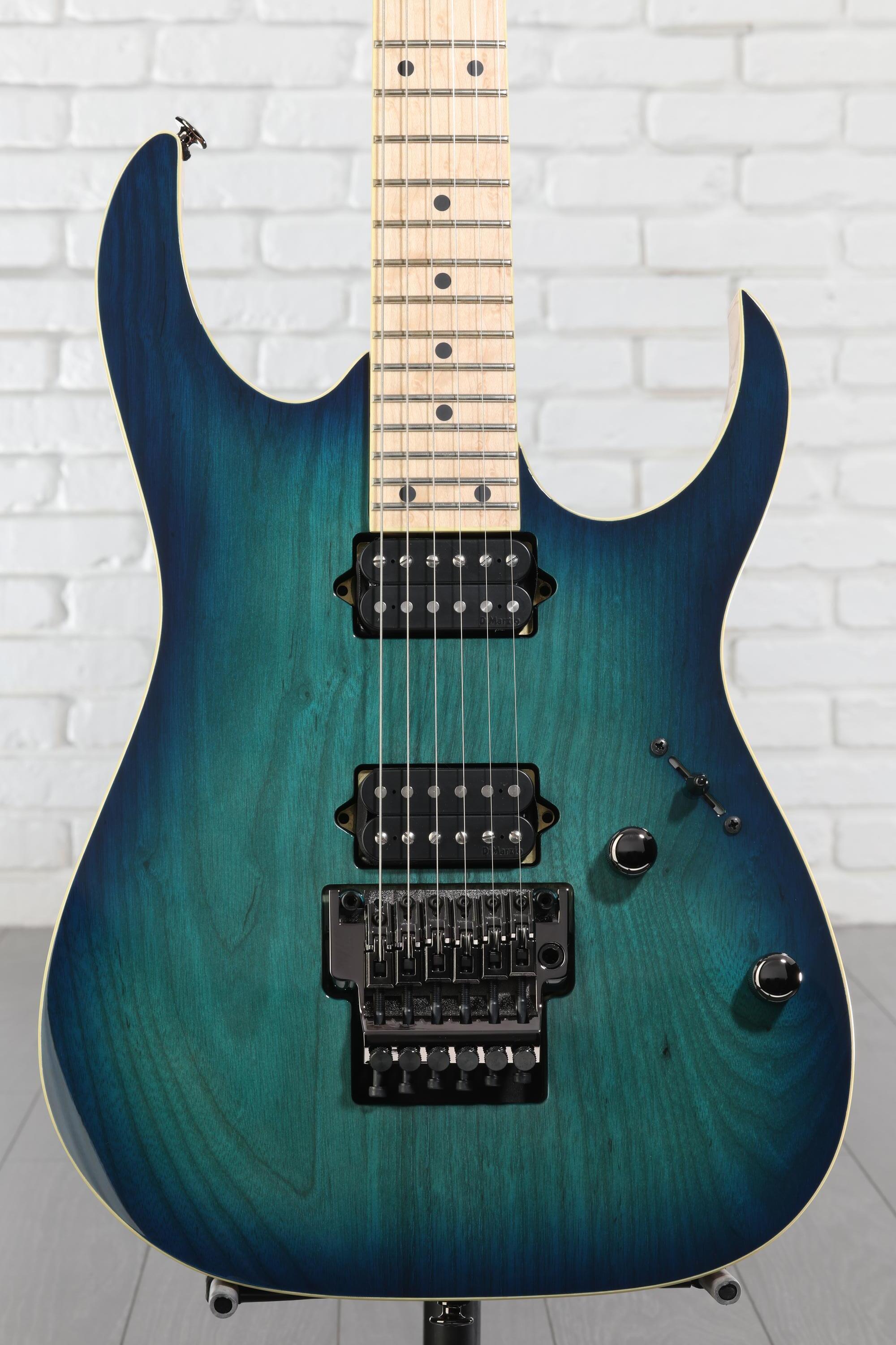 メ*ス様 ibanez Prestige RG652 Ibanez Prestige RG652AHM - Nebula Green Burst | Sweetwater