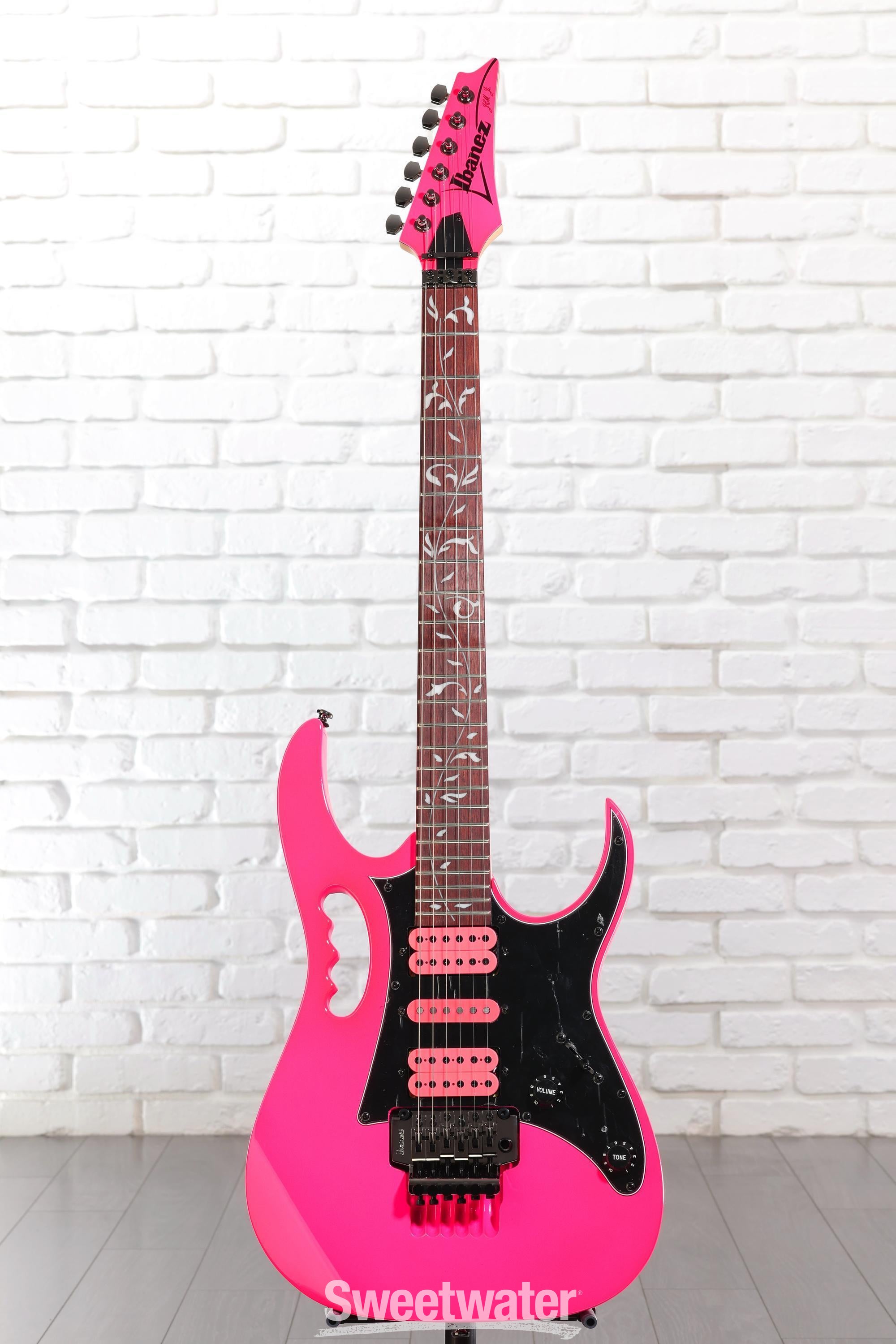 Ibanez Steve Vai Signature JEMJRSP - Pink | Sweetwater