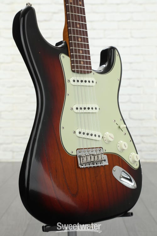 Fender Custom Shop Flash Coat 60s Stratocaster 3 Tone Sunburst