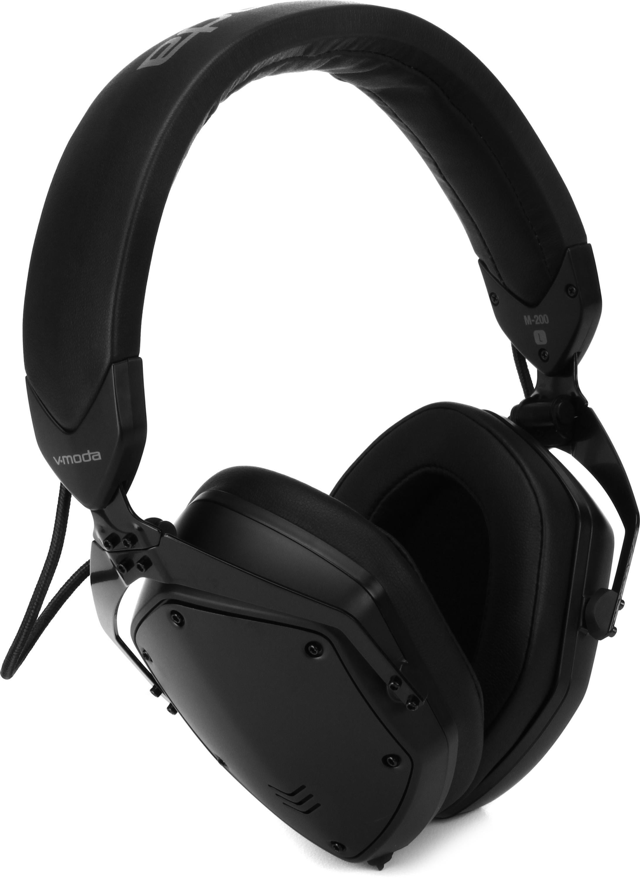 V-Moda M-200 Hi-Res Audio Studio Headphones - Matte Black 