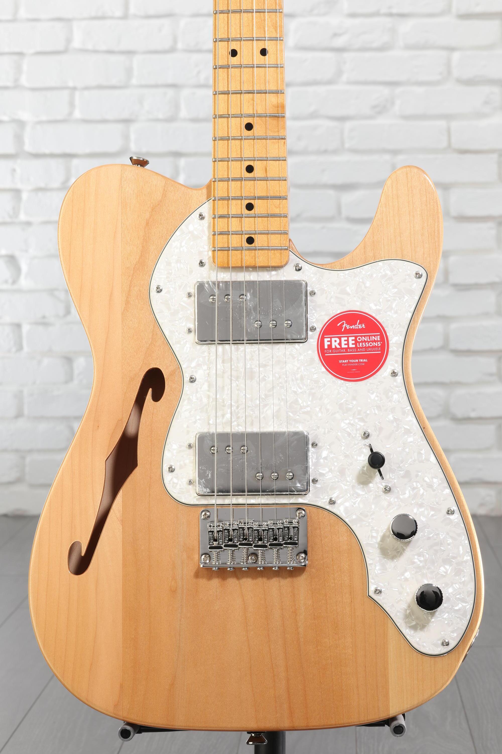 Squier Classic Vibe '70s Telecaster Thinline - Natural | Sweetwater