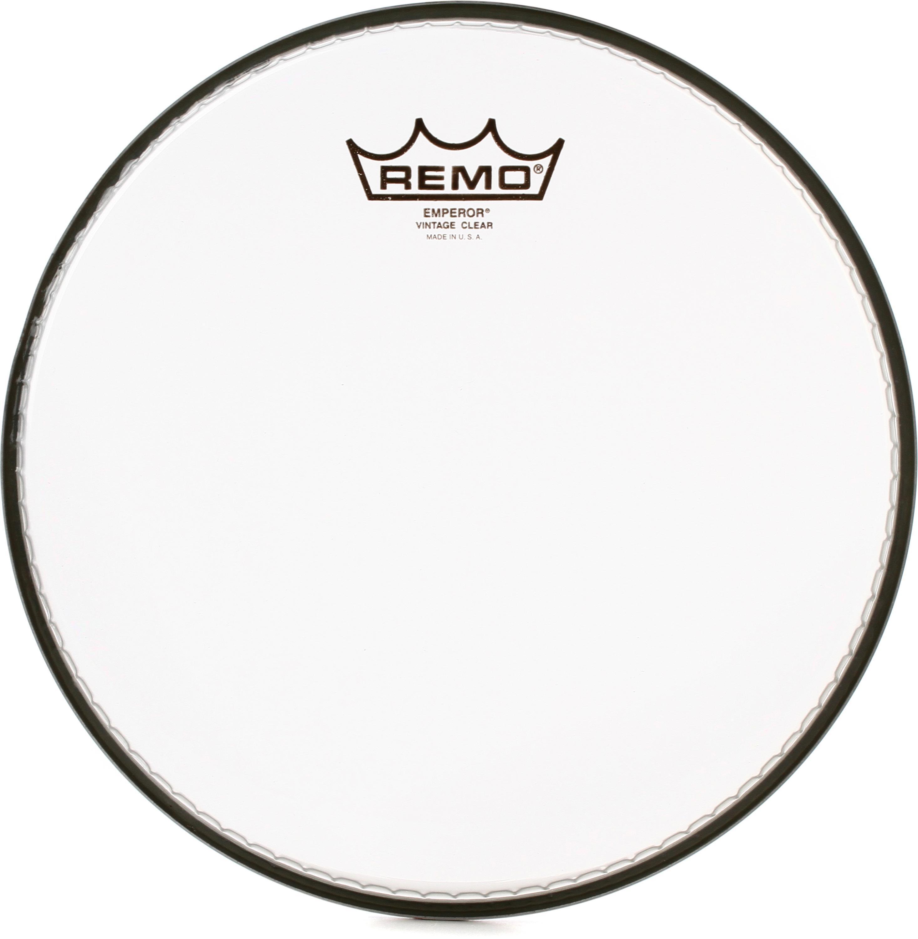 Photo of Remo Emperor Vintage Clear Drumhead - 10 inch