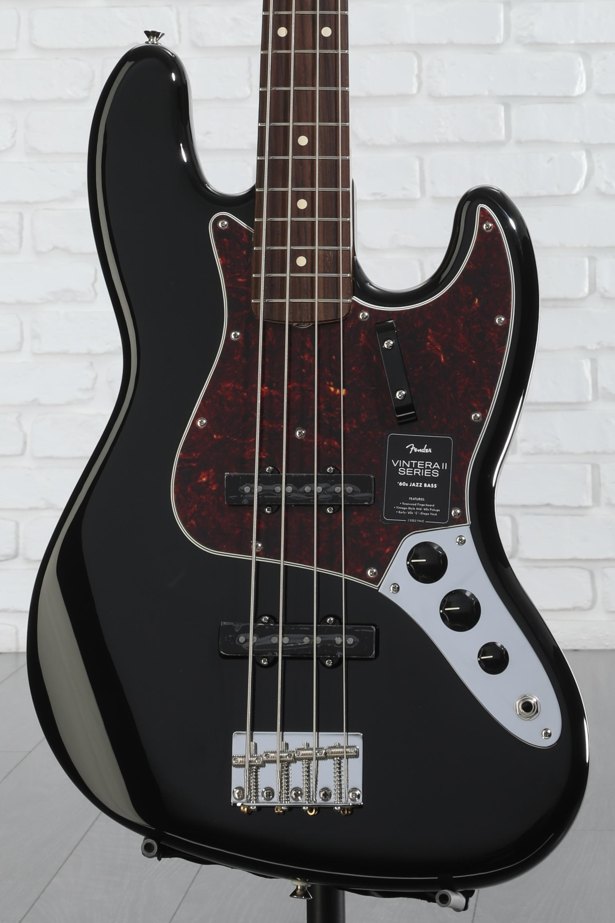 【★安心の定価販売★】 II Vintera Fender '60s Rosewood with Black - Bass Jazz ベース
