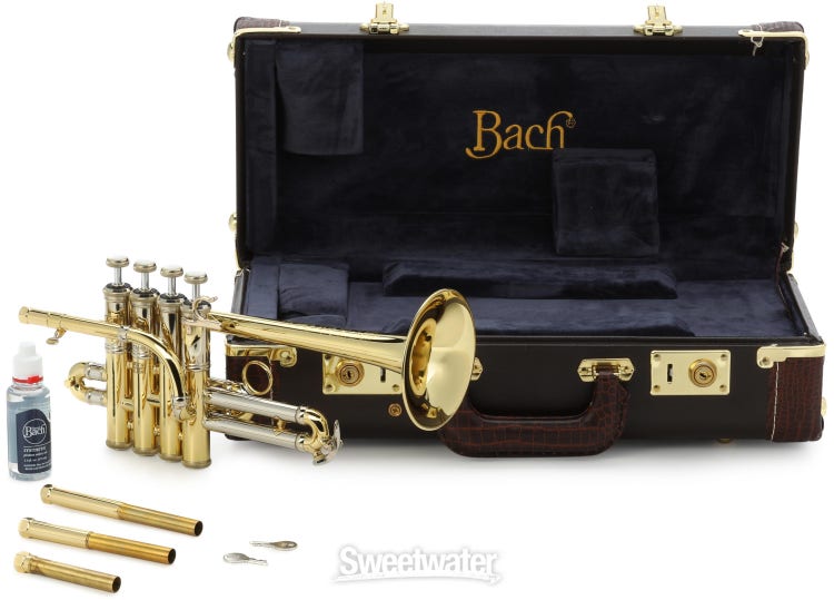 Trumpet Instrumen Bb Piccolo Trumpet Lacquer with Case and