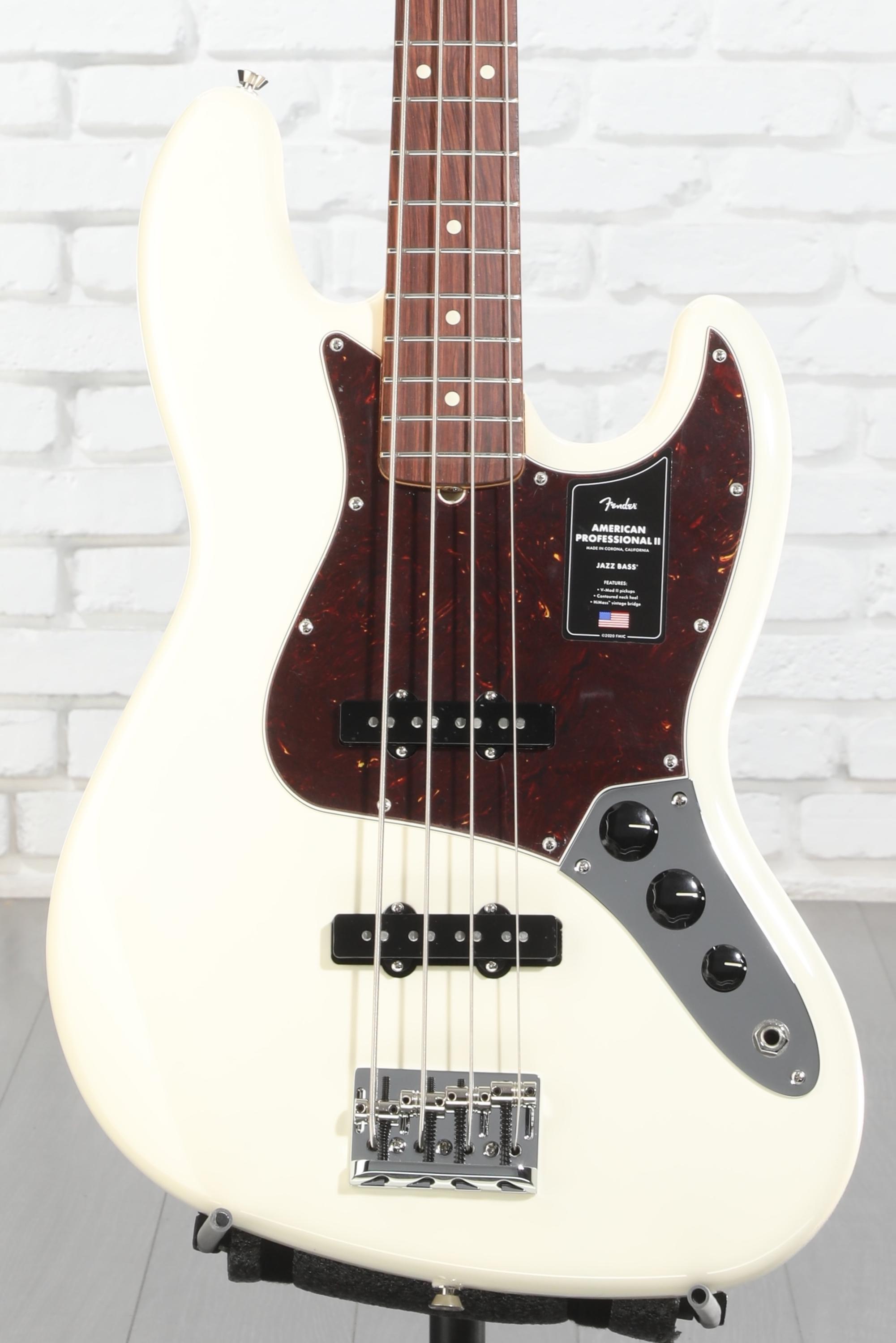 Fender American Professional II Jazz Bass - Olympic White