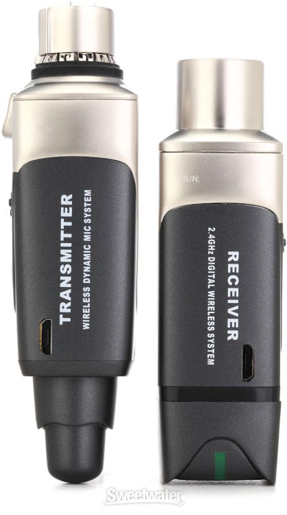 Xvive U3D Dual XLR Plug-on Wireless System