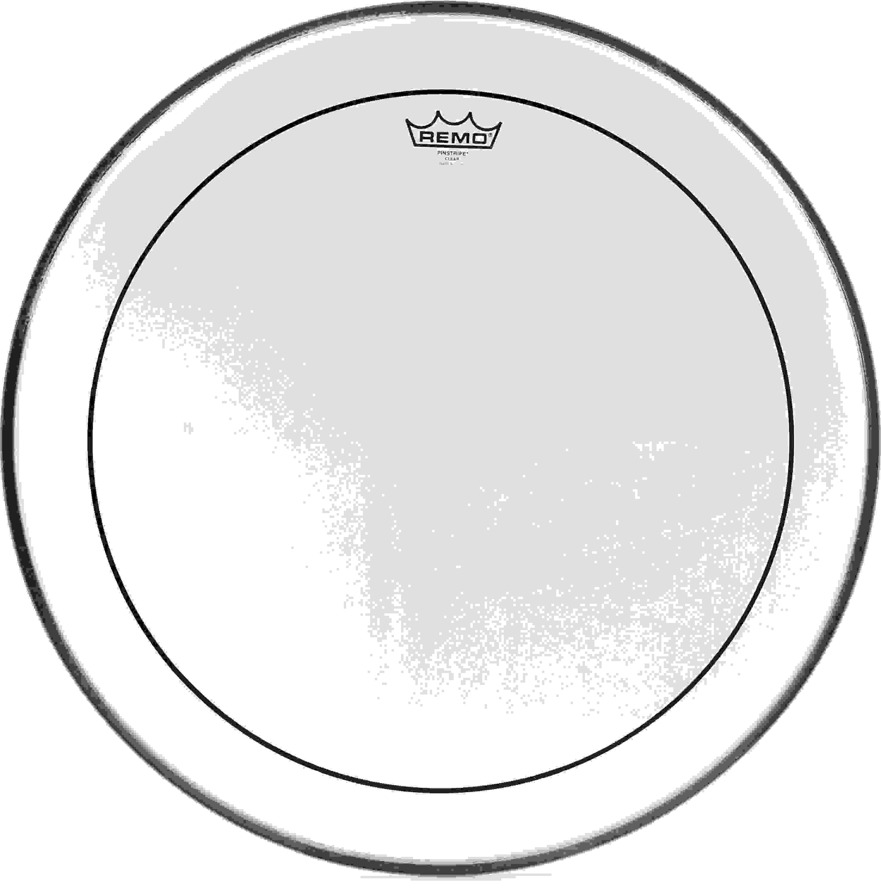 Remo Pinstripe Clear Bass Drumhead - 22 inches