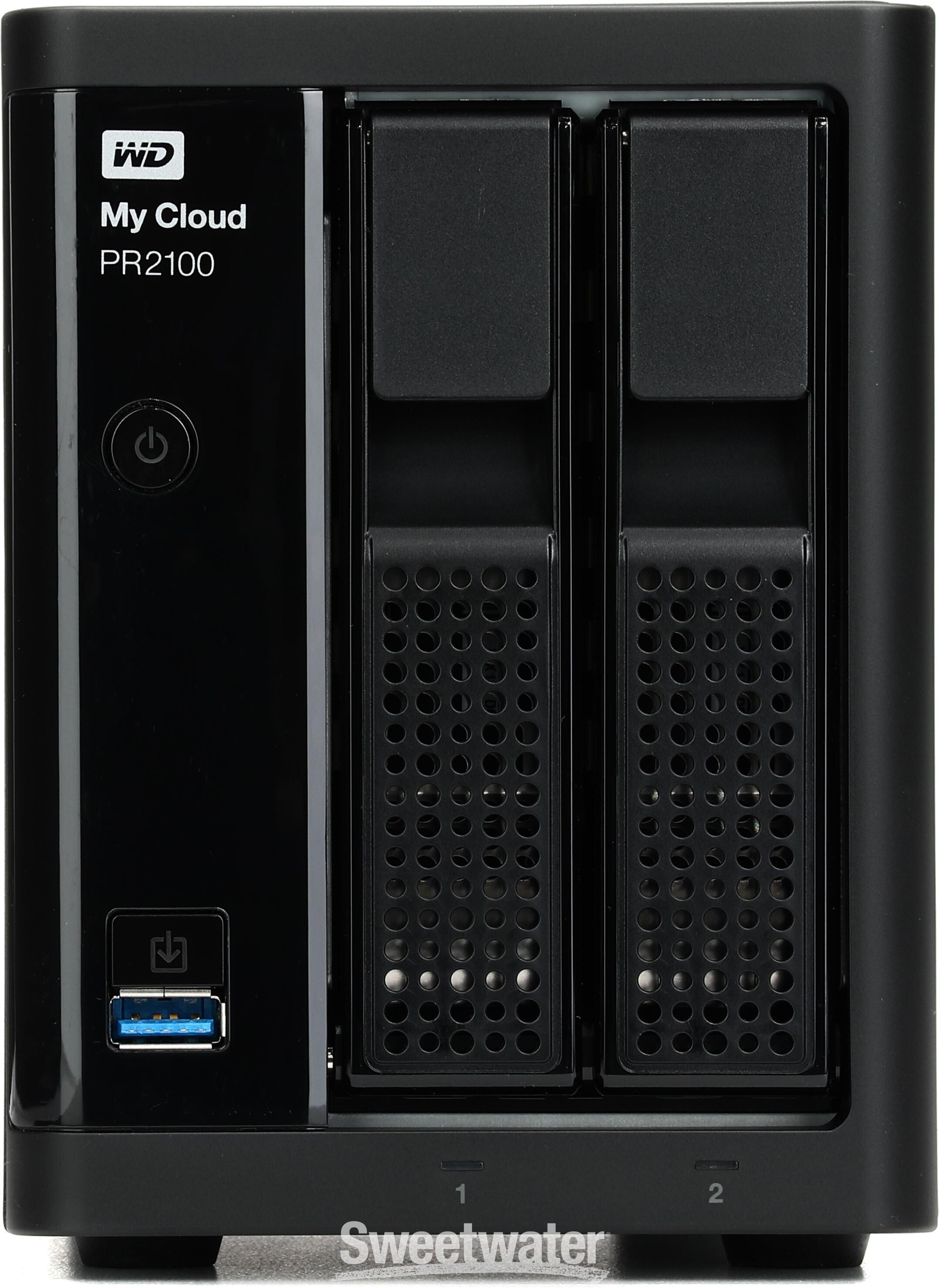 WD My Cloud PR2100 Pro Series NAS Server - 2-bay | Sweetwater