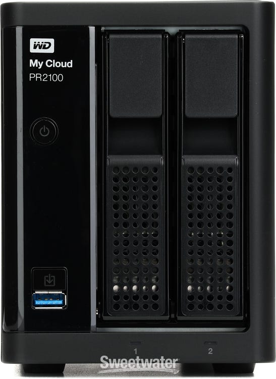 WD My Cloud PR2100 Pro Series NAS Server - 2-bay