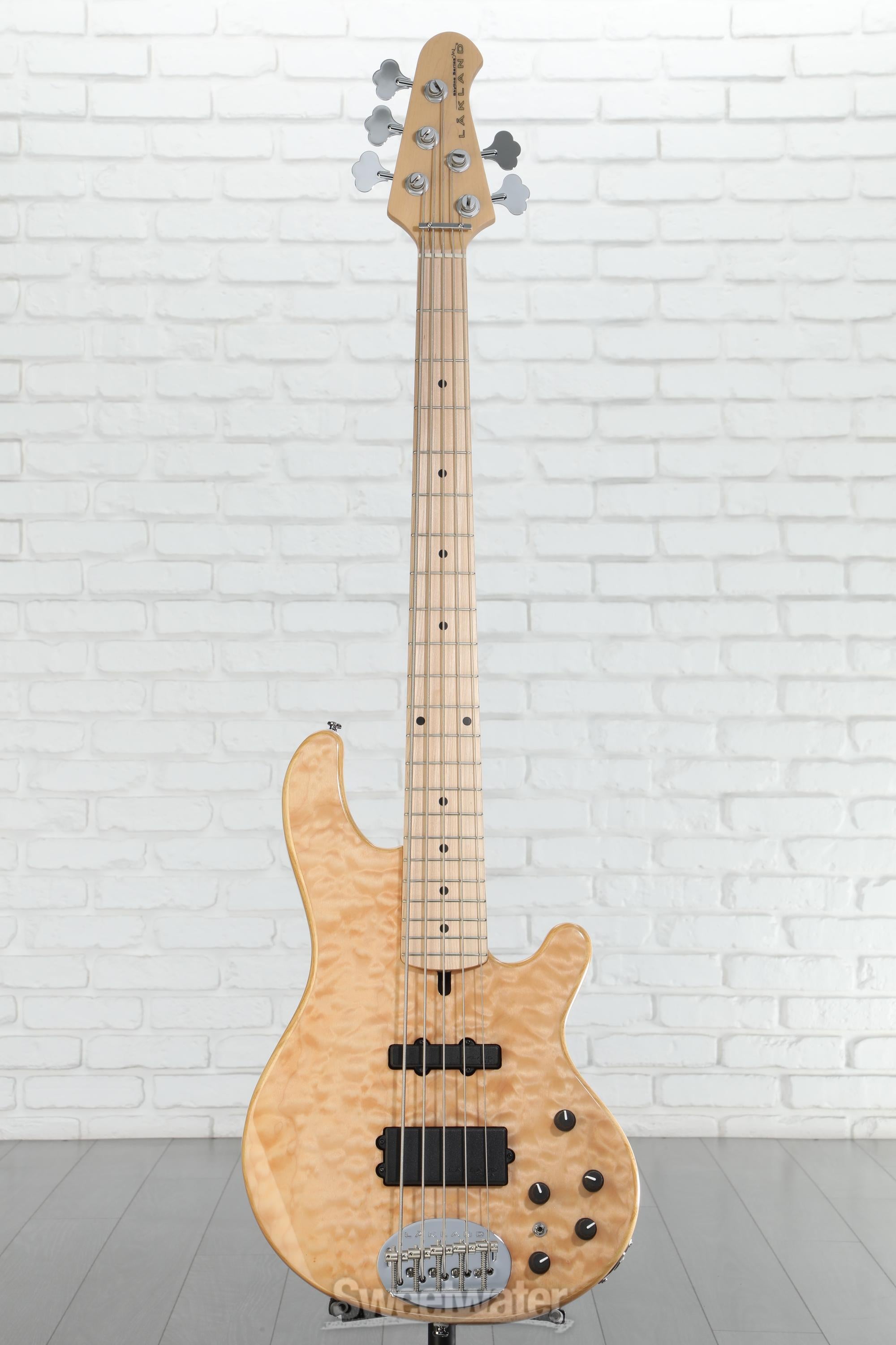 Lakland Skyline 55-02 5弦 Lakland Skyline 55-02 Deluxe 5-string Bass Guitar - Natural