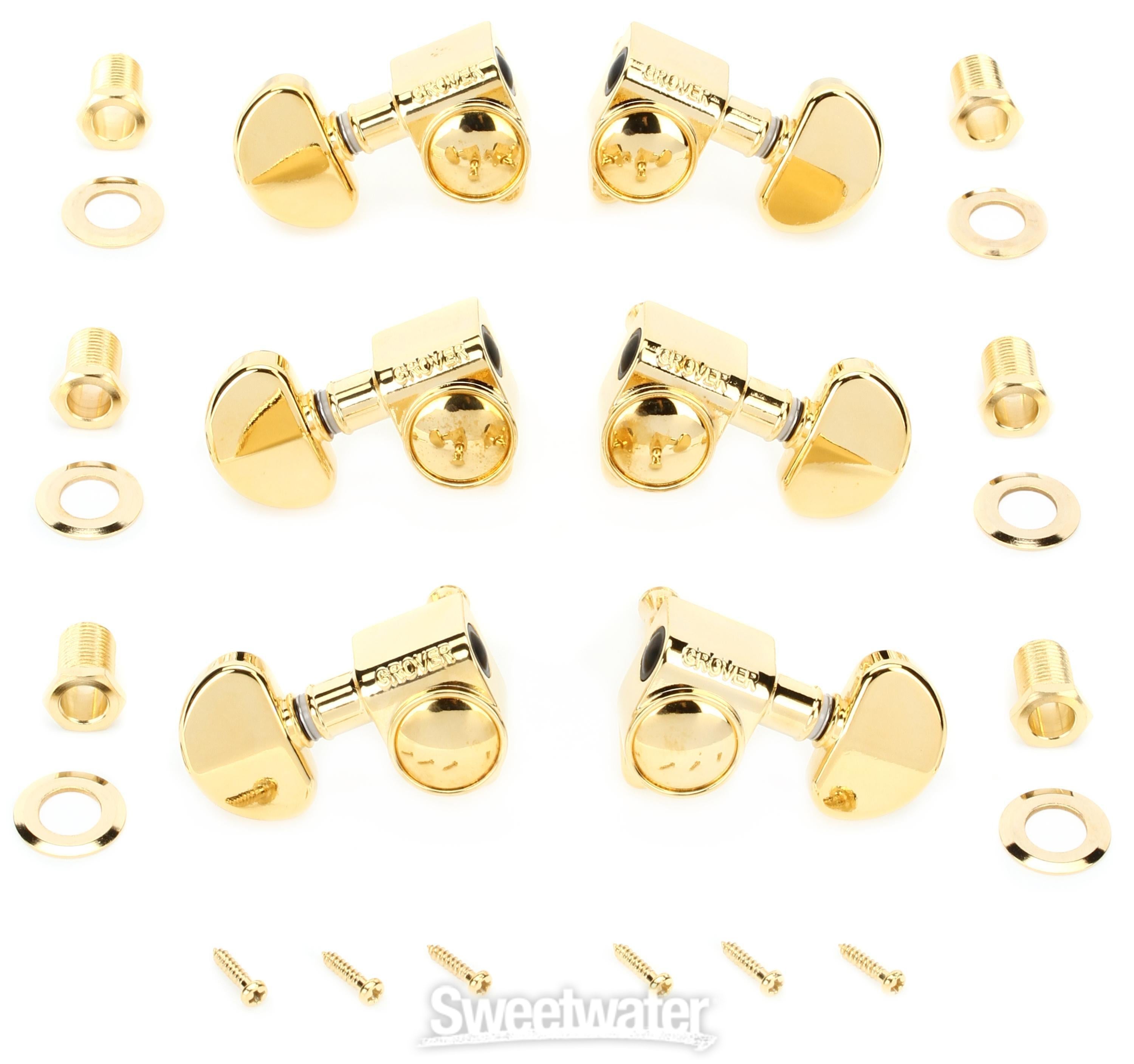 Grover 102G Original Rotomatics Tuning Machines Set - Gold