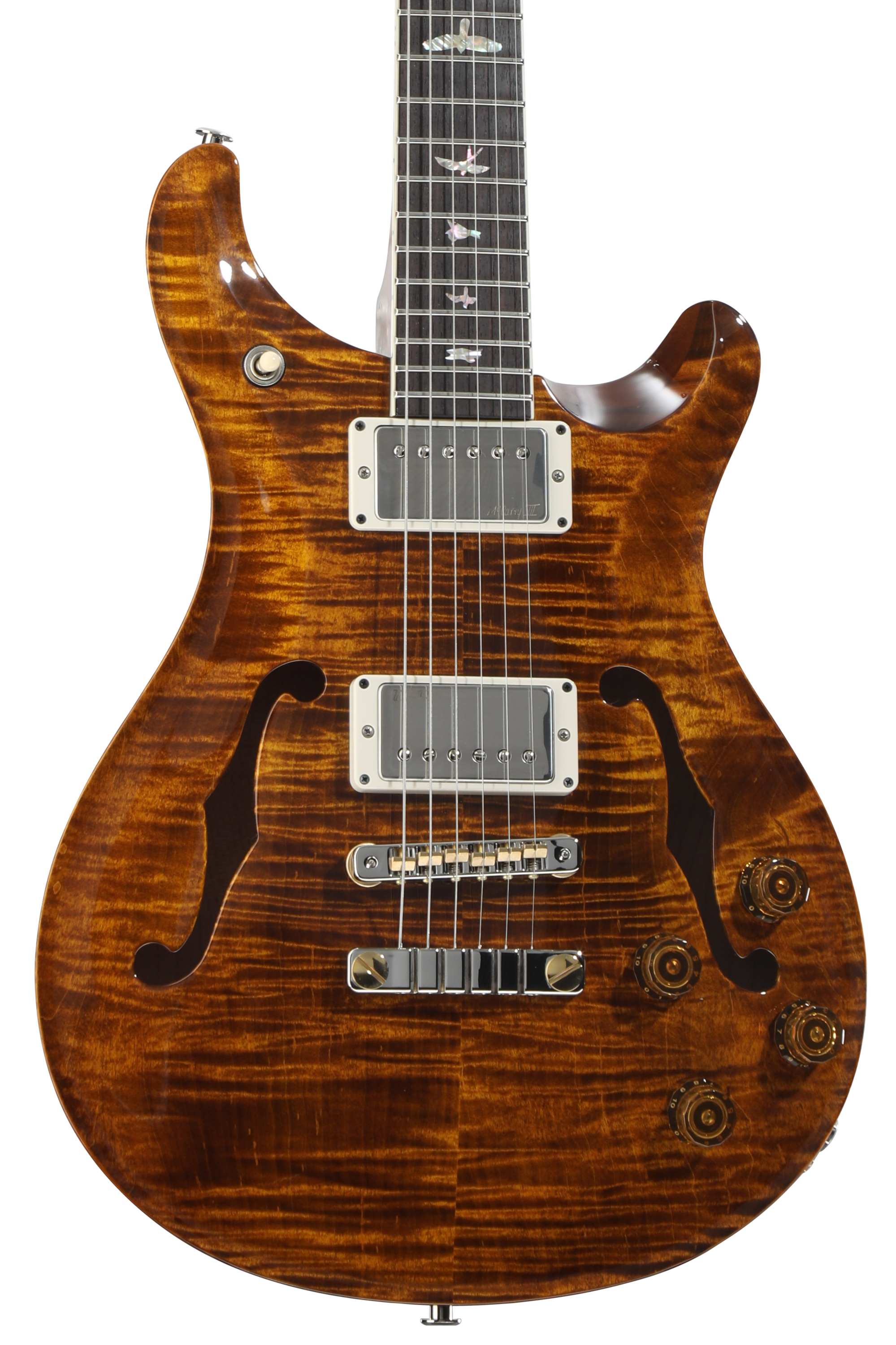 PRS McCarty 594 Hollowbody II Electric Guitar - Black Gold