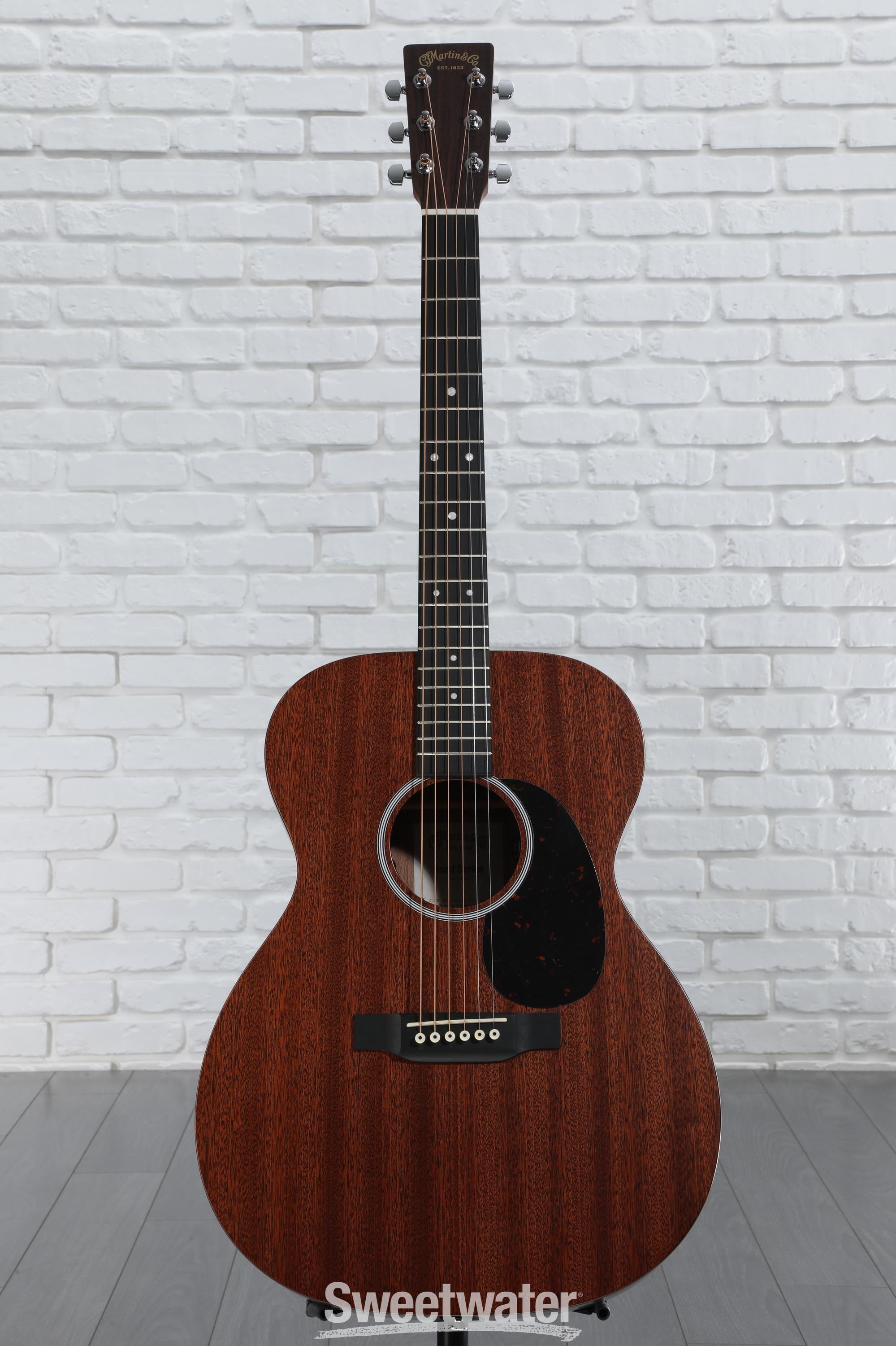 Martin 000-10E Acoustic-Electric Guitar - Natural Satin