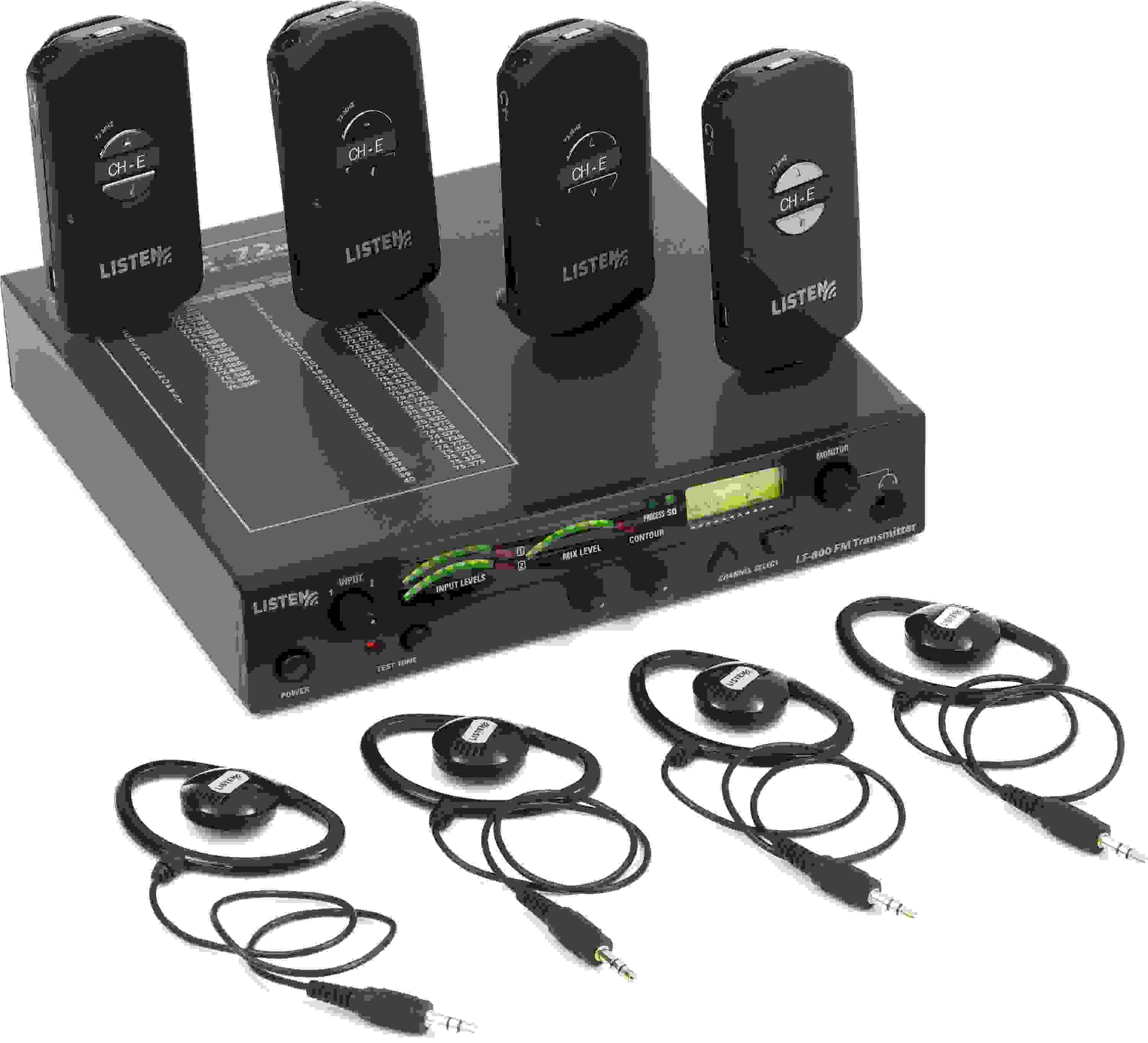 Listen Technologies LS-55 Listen iDSP Prime Level III Stationary RF System - 72MHz