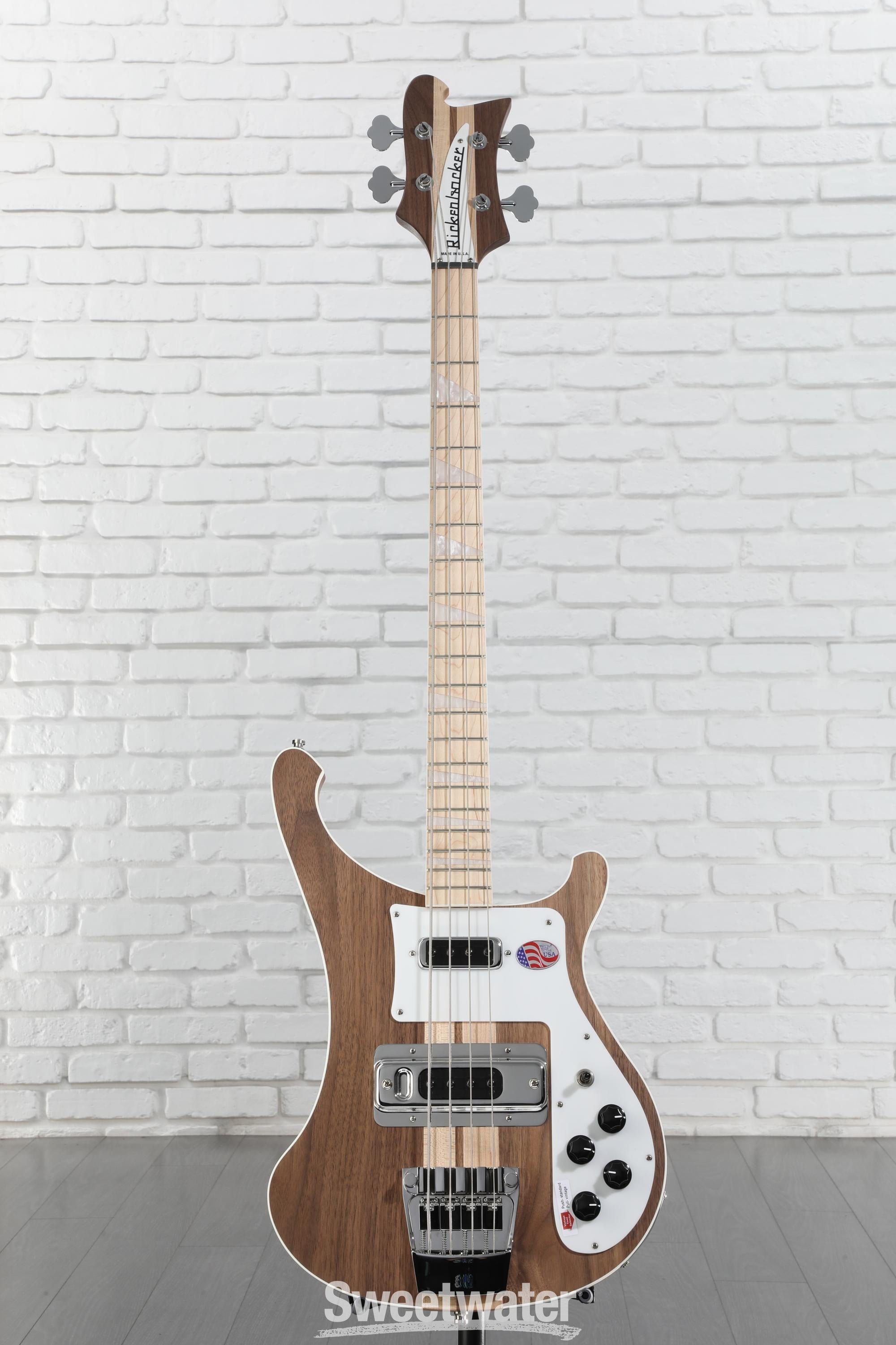 Rickenbacker 4003W Stereo Bass Guitar - Walnut | Sweetwater