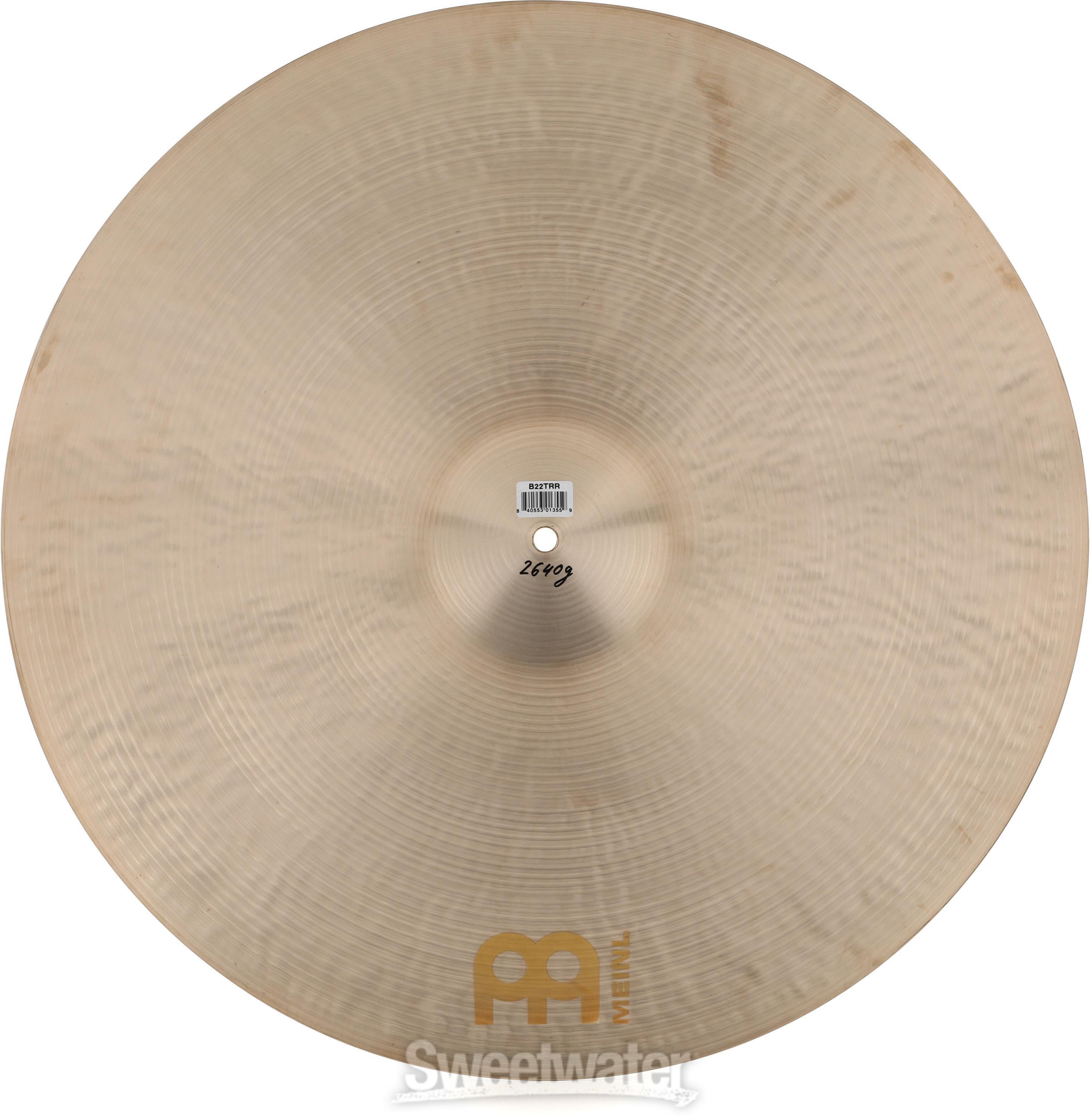 Meinl Cymbals 22 inch Byzance Tradition Ride Cymbal | Sweetwater