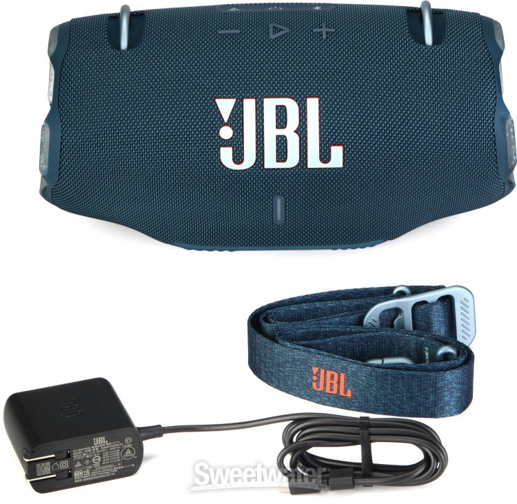 JBL Xtreme Waterproof Portable Bluetooth Speaker Blue Sweetwater