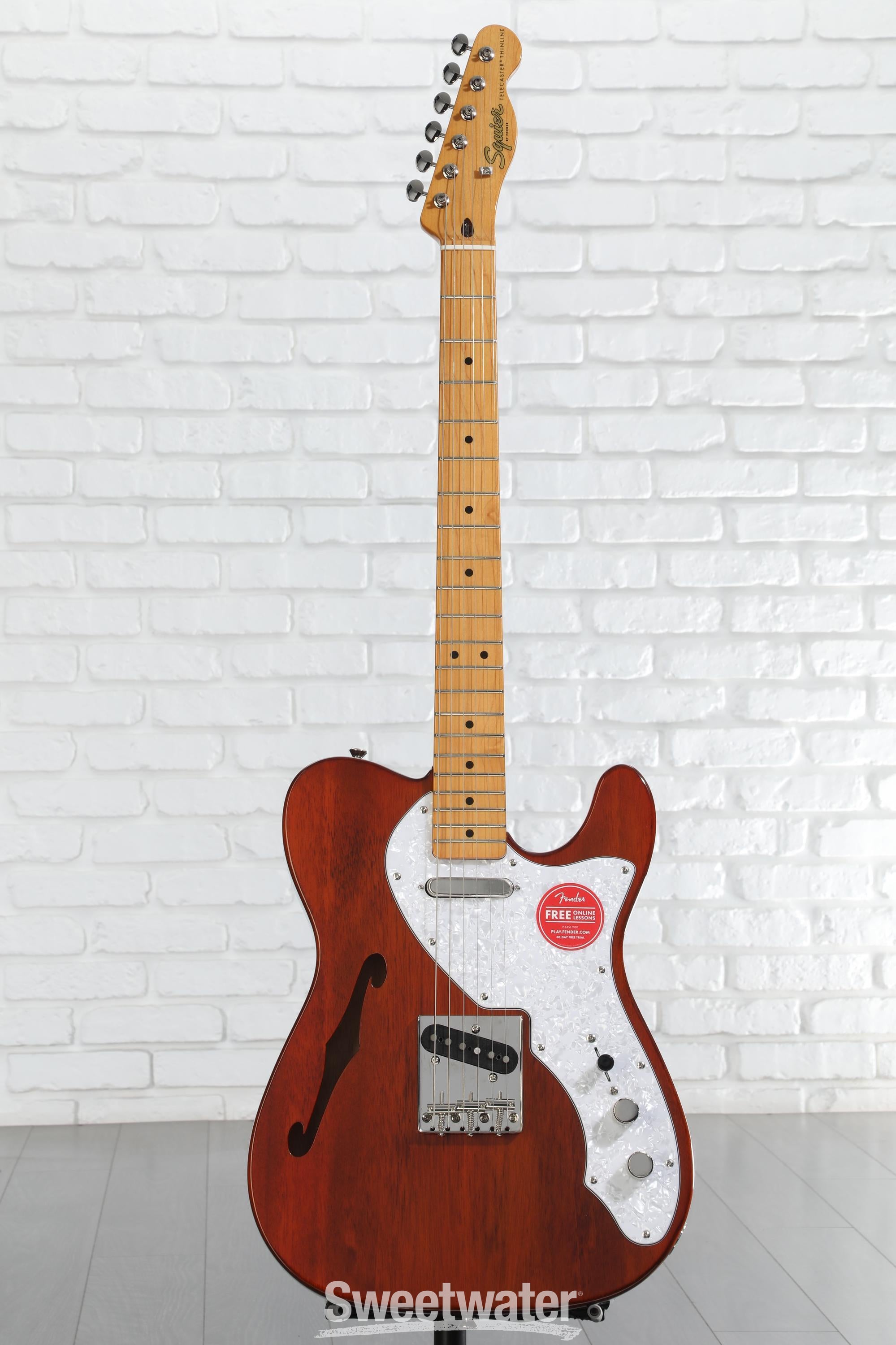 ギター Squier Telecaster Thinline Classic Vibe Squier Classic Vibe '60s Telecaster Thinline - Natural