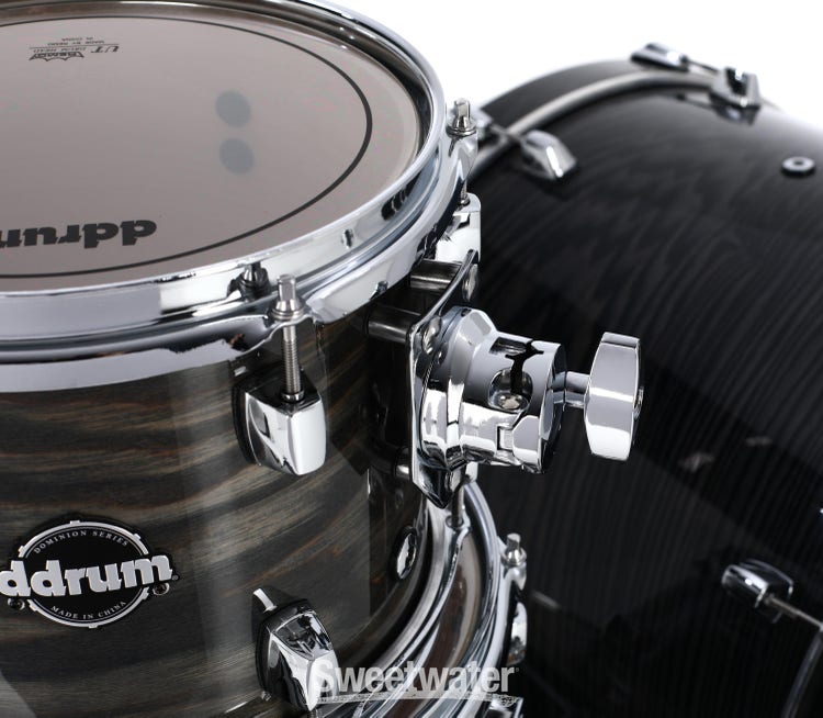 ddrum Dominion Birch 5-piece Shell Pack - Transparent Black
