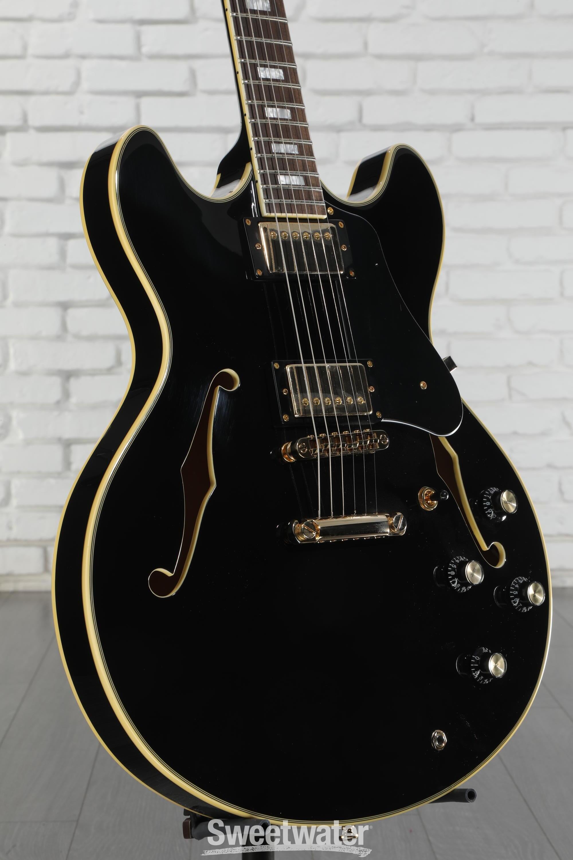 ギター Sire H7 Sire Larry Carlton H7 Semi-hollow Electric Guitar - See Through