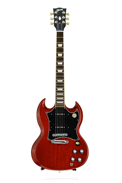 Gibson SG Standard P-90 2016, Traditional - Heritage Cherry, Chrome Hardware