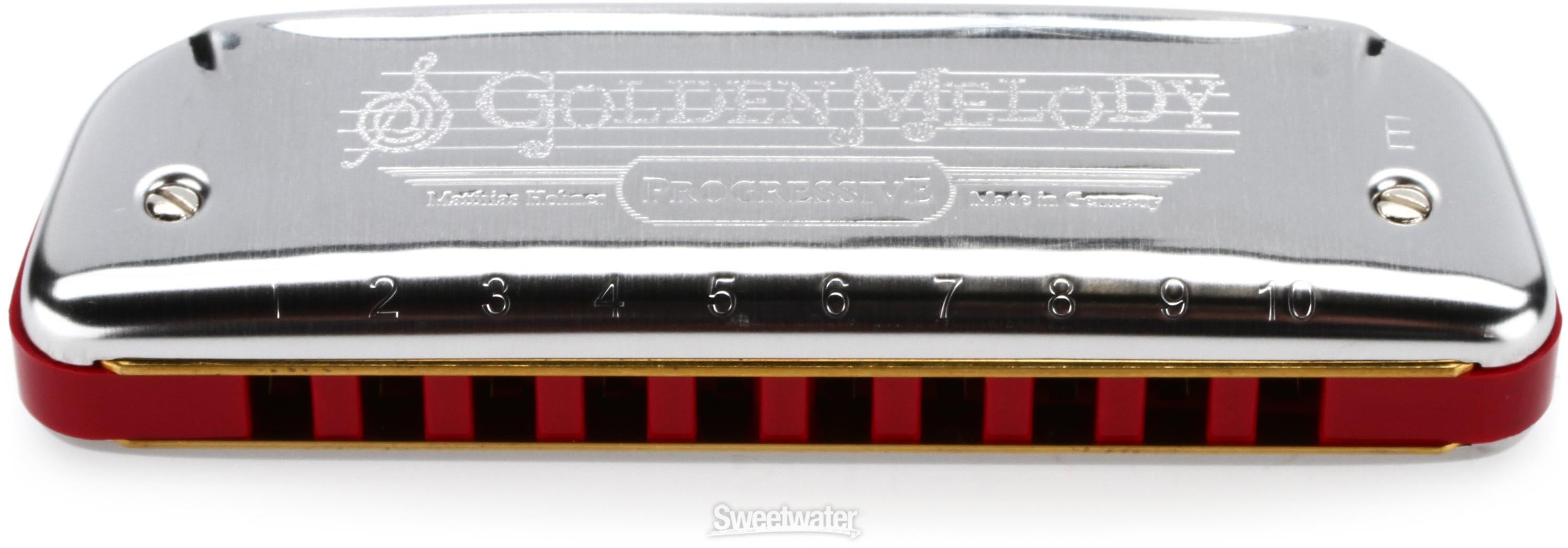 Hohner golden melody harmonica store 7 pack