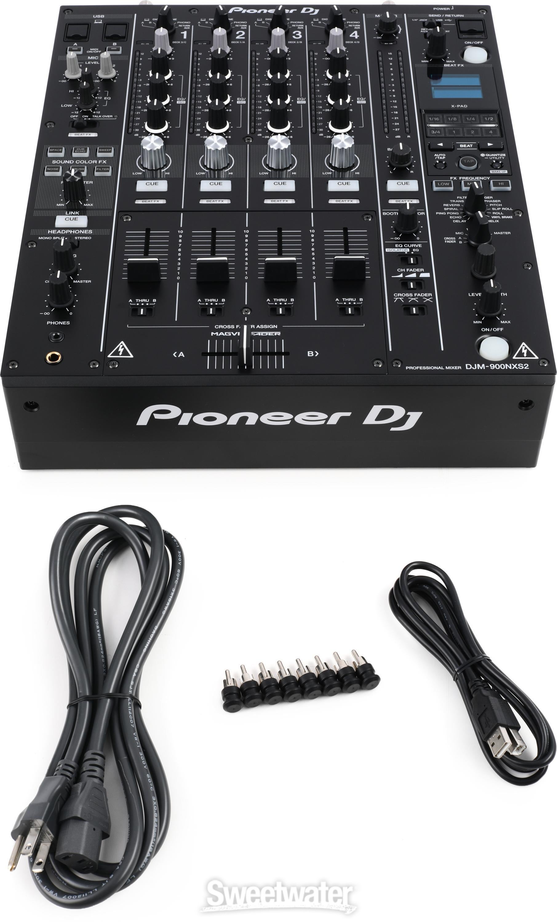 Pioneer DJ DJM-900NXS2 4-channel DJ Mixer with Effects Reviews 