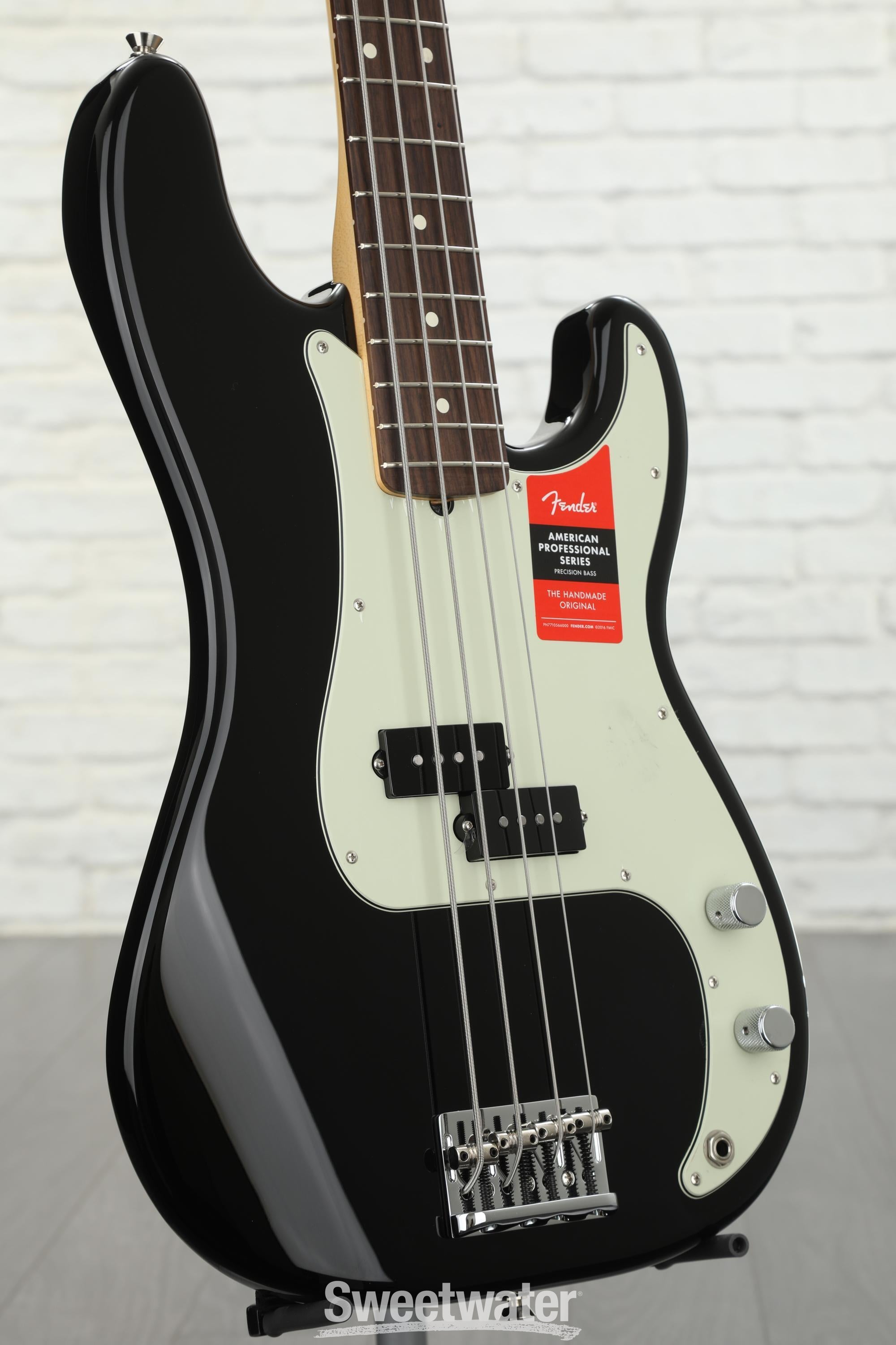 Fender USA Precision 5弦Bass ブラック美品 Fender American Professional Precision Bass - Black with