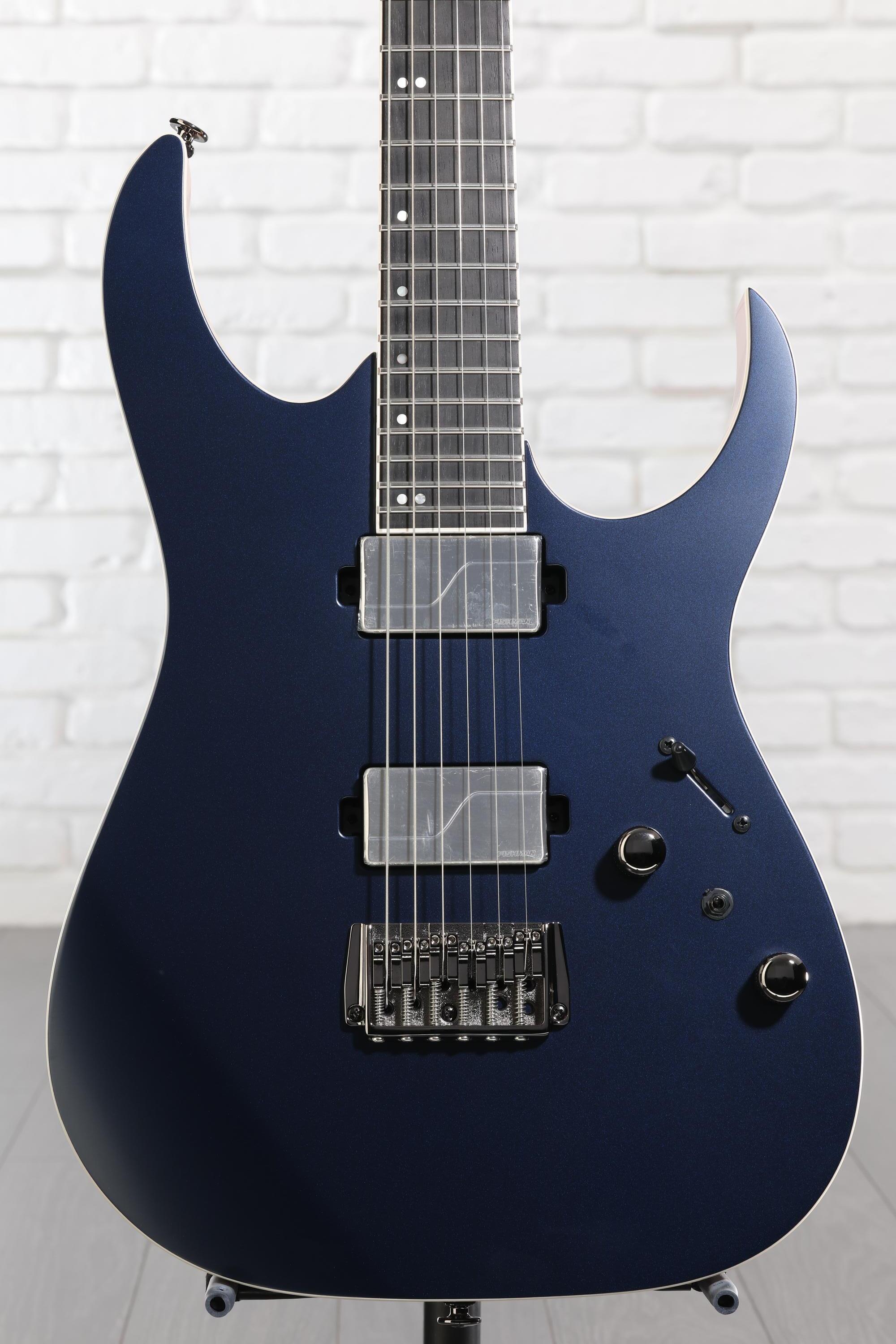 Ibanez Prestige RG5121 - Dark Tide Blue Flat | Sweetwater