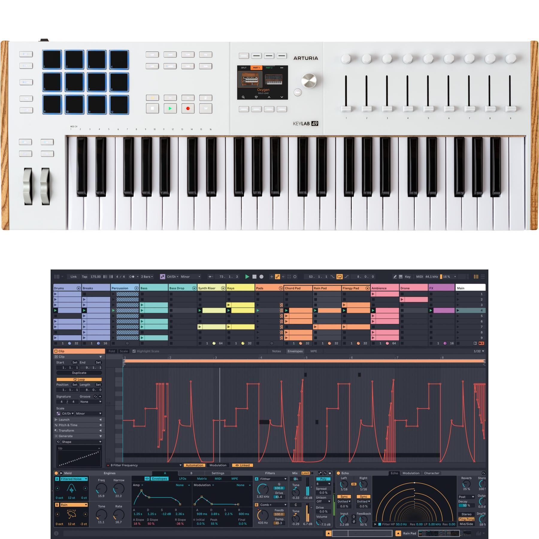 DTM・DAW ARTURIA MIDI Keyboard Controller 49 mk3 Buy KeyLab 49 mk3 | Arturia
