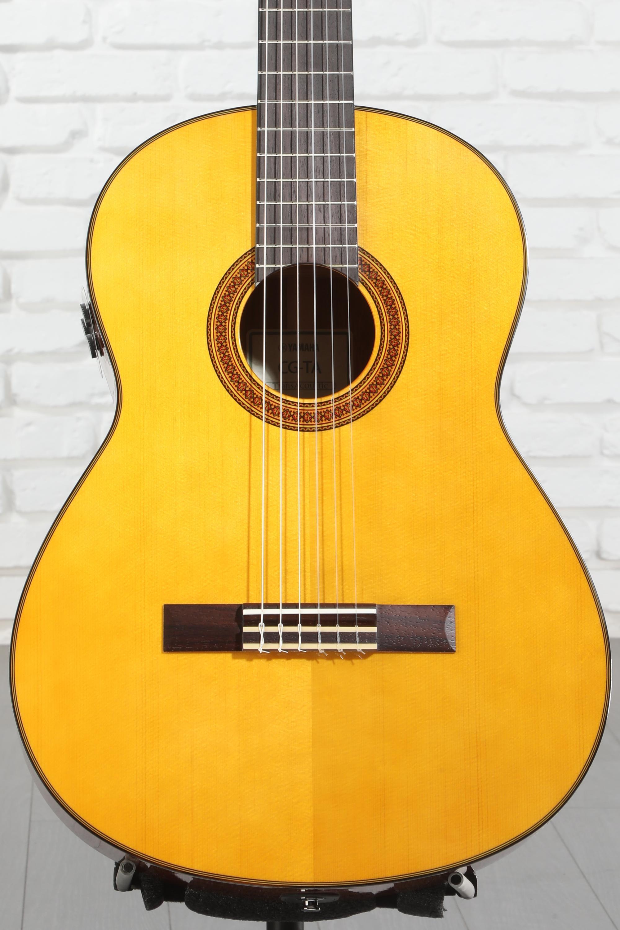 Yamaha CG-TA TransAcoustic Nylon String Guitar - Natural Gloss