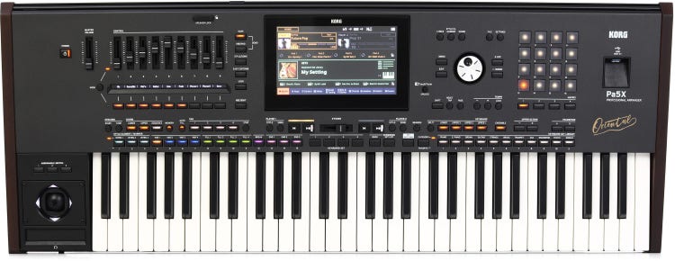 Korg Pa5X Oriental 61 Professional Arranger Workstation
