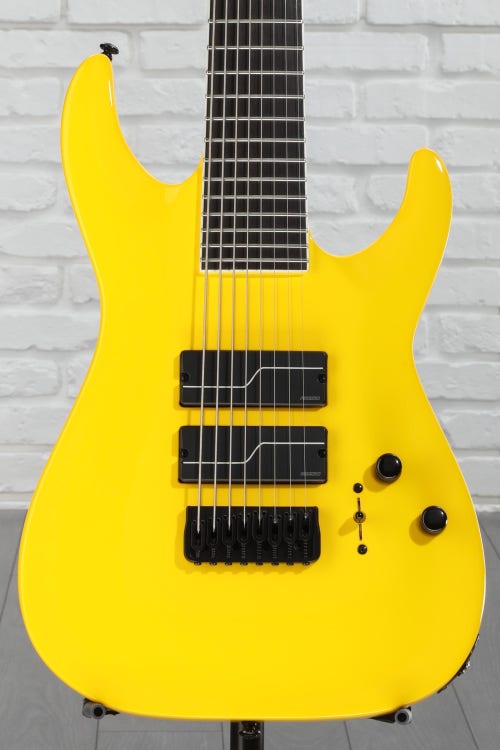 ESP LTD Stephen Carpenter SC-608 Signature 8-string Baritone Electric Guitar - Yellow