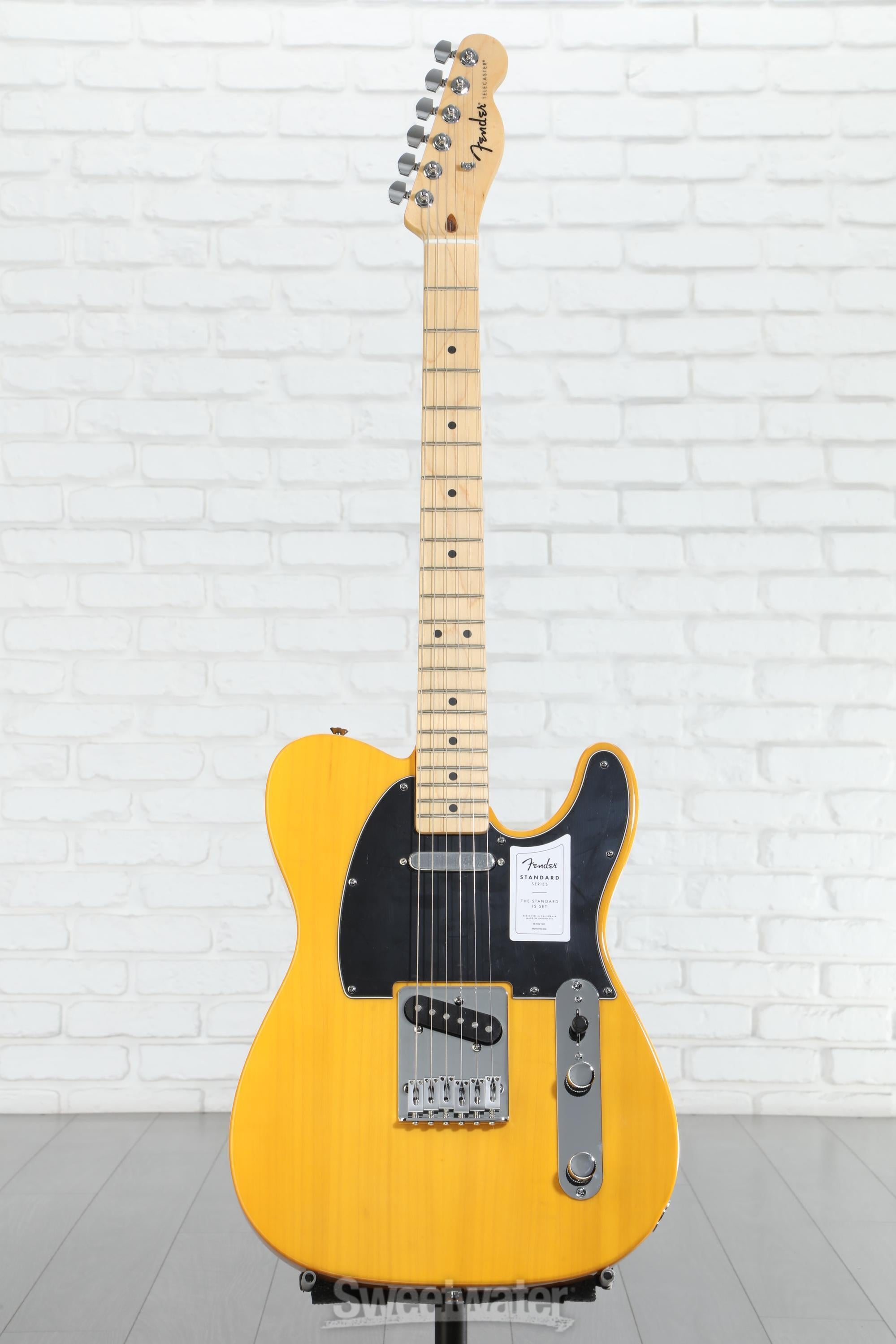 Bloom telecaster Butterscotch Blondeカラー Fender Standard Telecaster Electric Guitar - Butterscotch