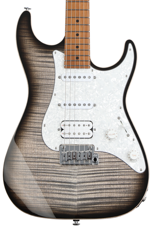 Suhr Standard Plus Electric Guitar - Trans Charcoal Burst