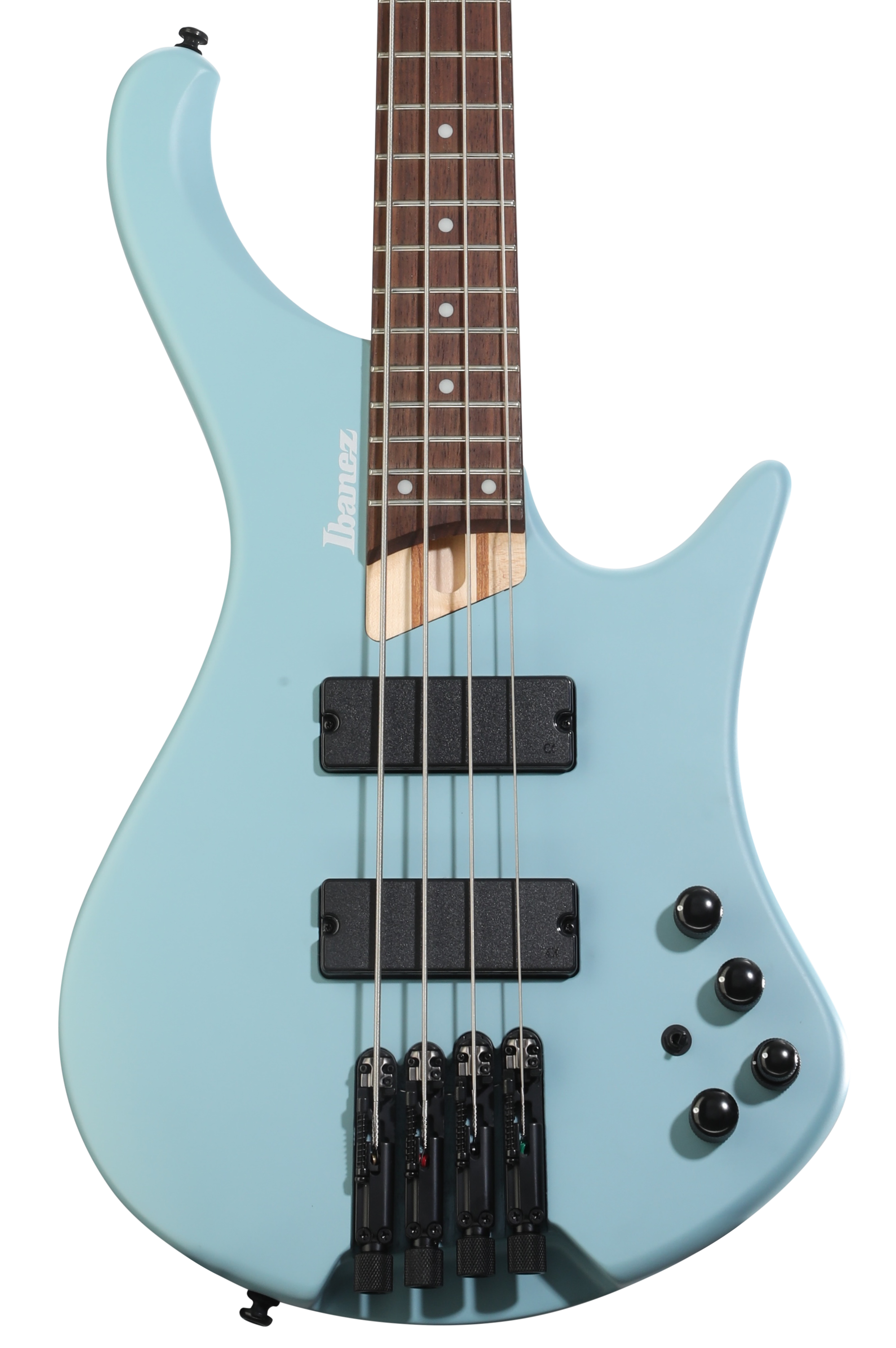 Ibanez SR670 Bass Guitar - Silver Wave Black Flat | Sweetwater