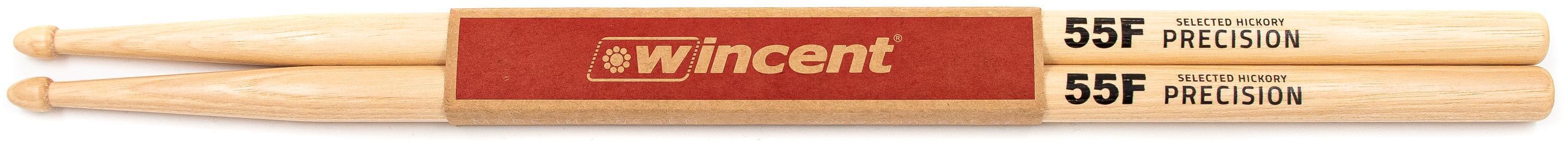 Wincent Precision Hickory Drumsticks - 55F - Wood Tip | Sweetwater