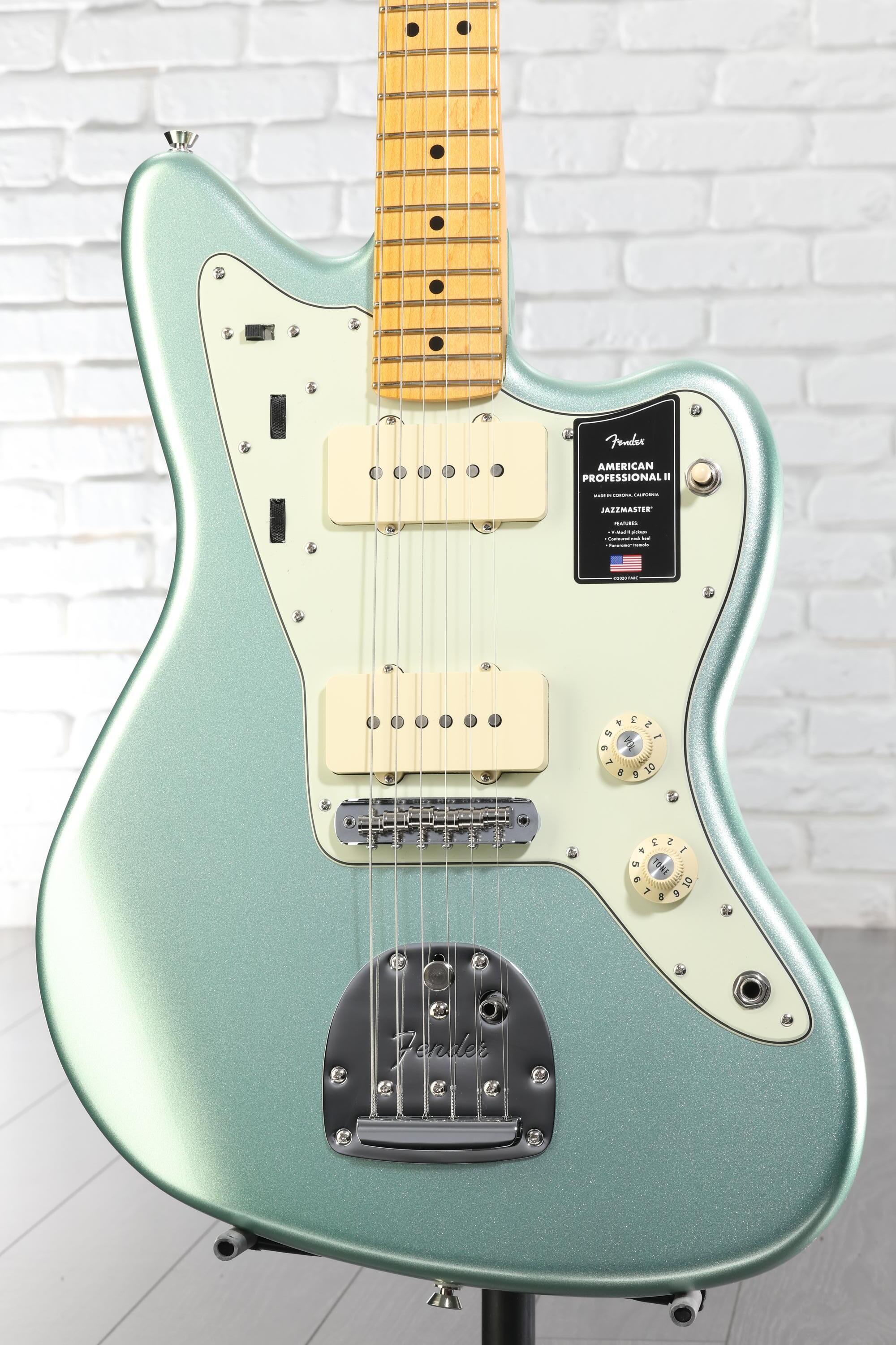 Fender American Professional II Jazzmaster - Mystic Surf Green